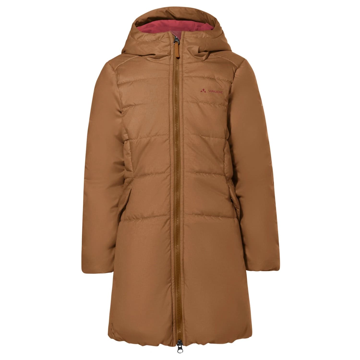 Детско палто Vaude Kid's Greenfinch Coat Girls III Coat - Silt Brown