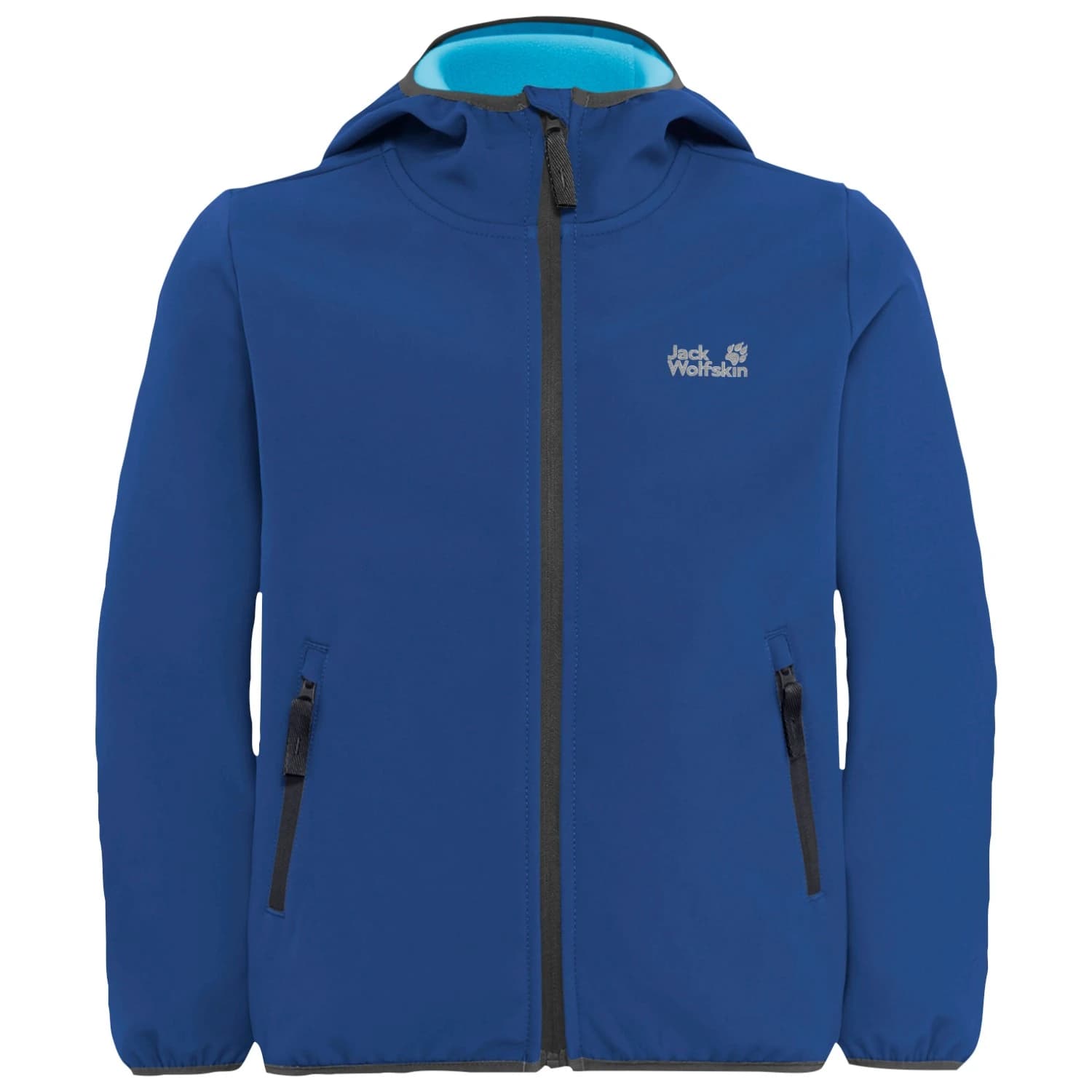 Детско софтшел яке Jack Wolfskin Kid's Fourwinds Jacket Softshell jacket - Blue Orchid