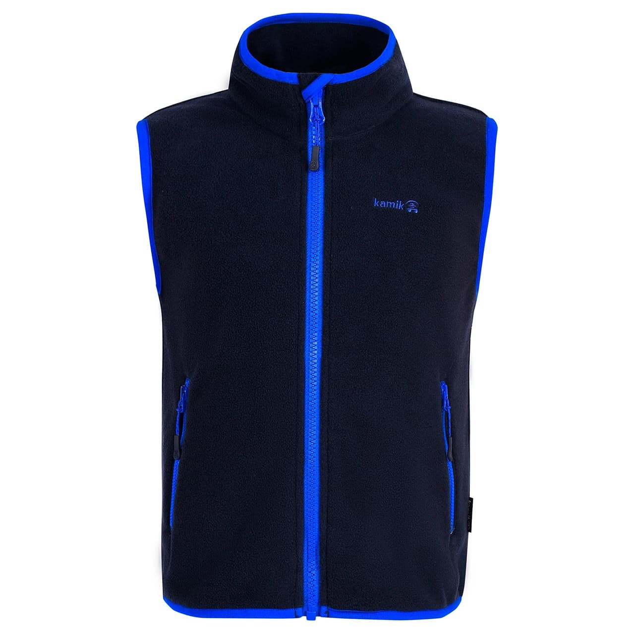 Детски поларен елек Kamik Kid's Phoenix Fleece vest - Midnight / Blue