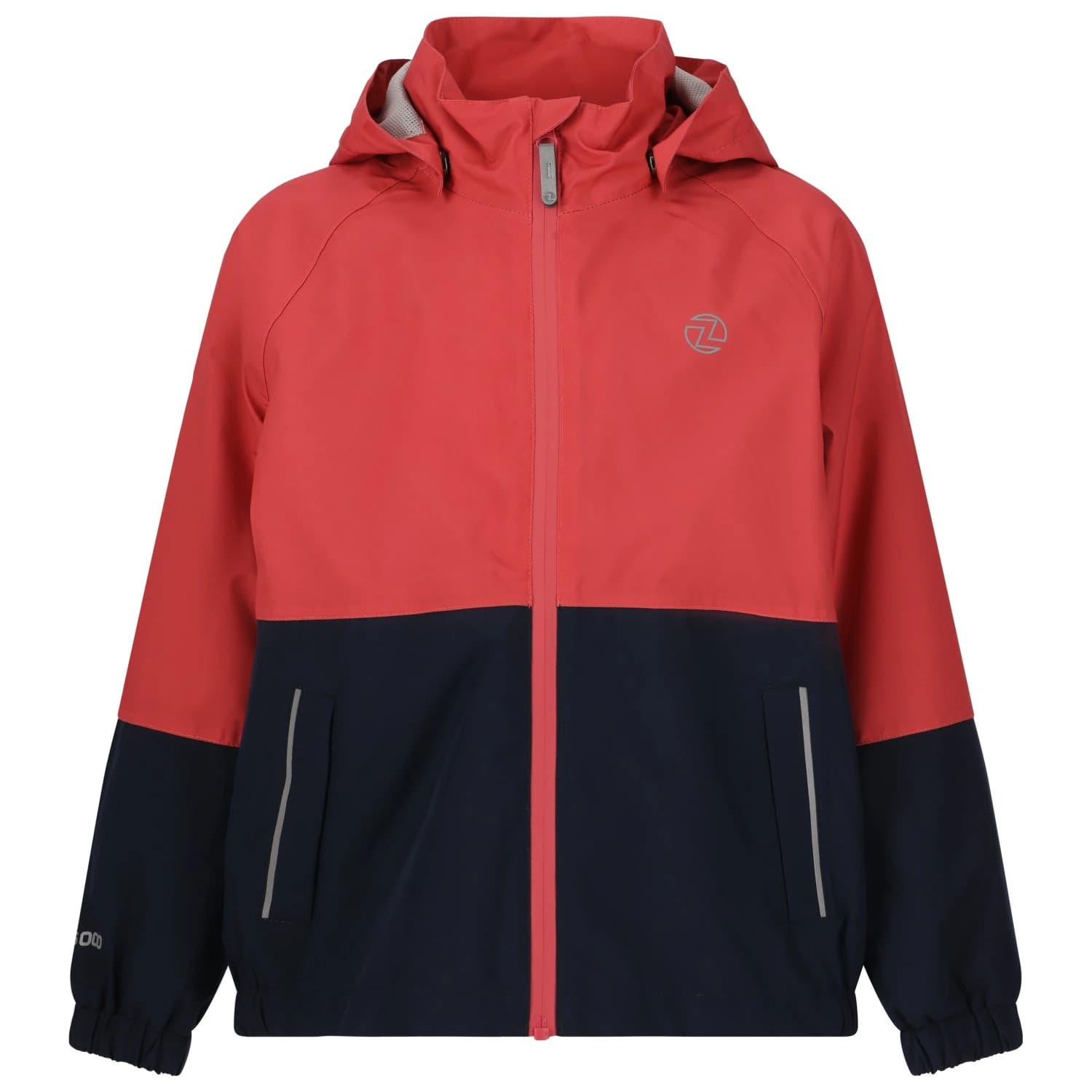 Детско водоустойчиво яке ZIG ZAG Kid's Dallas Waterproof jacket - Mineral Red