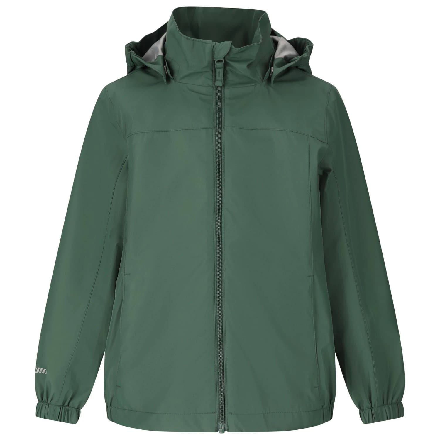 Детско водоустойчиво яке ZIG ZAG Kid's Orkan Waterproof jacket - Trekking Green