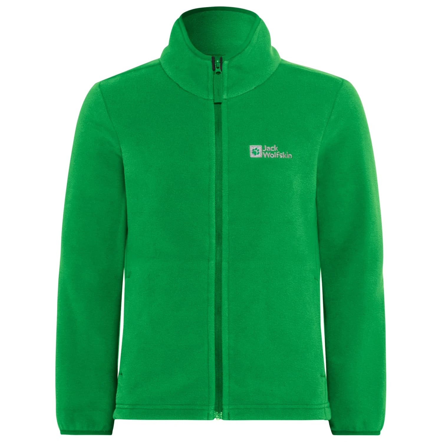 Детско поларено яке Jack wolfskin Kid's Taunus Jacket Fleece jacket - Mystic Green
