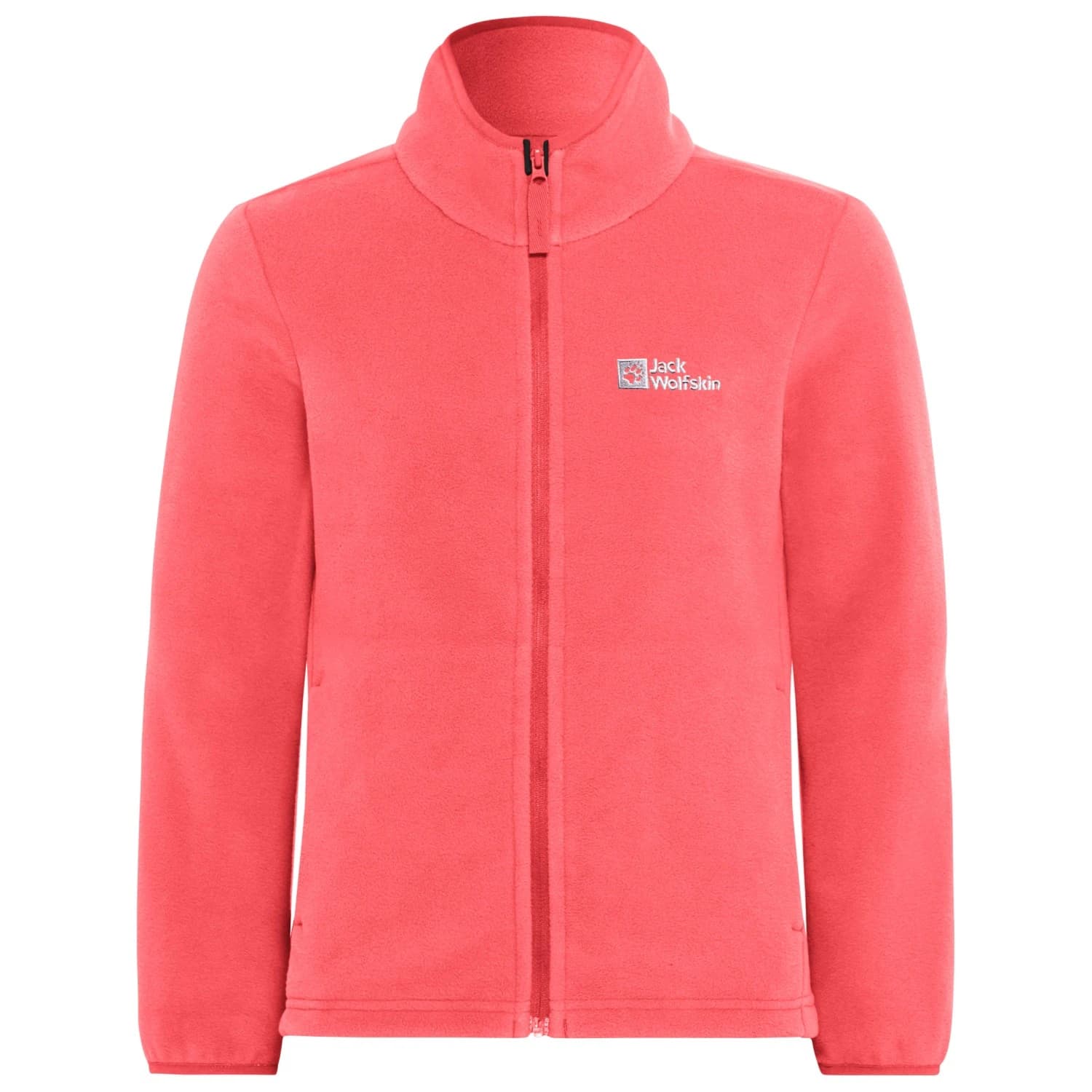 Детско поларено яке Jack wolfskin Kid's Taunus Jacket Fleece jacket - Sunset Coral