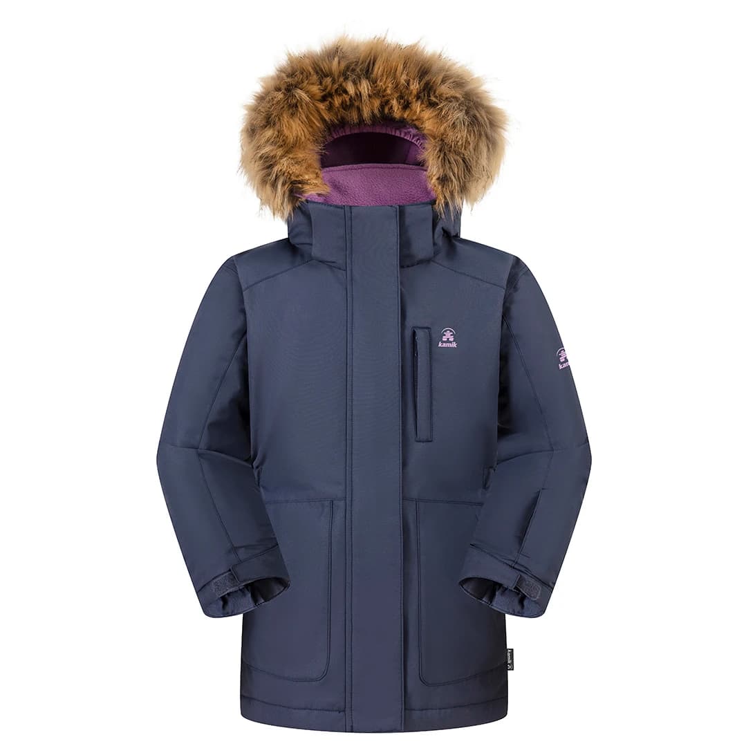 Детско яке парка Kamik Kid's Karla Parka - Indigo