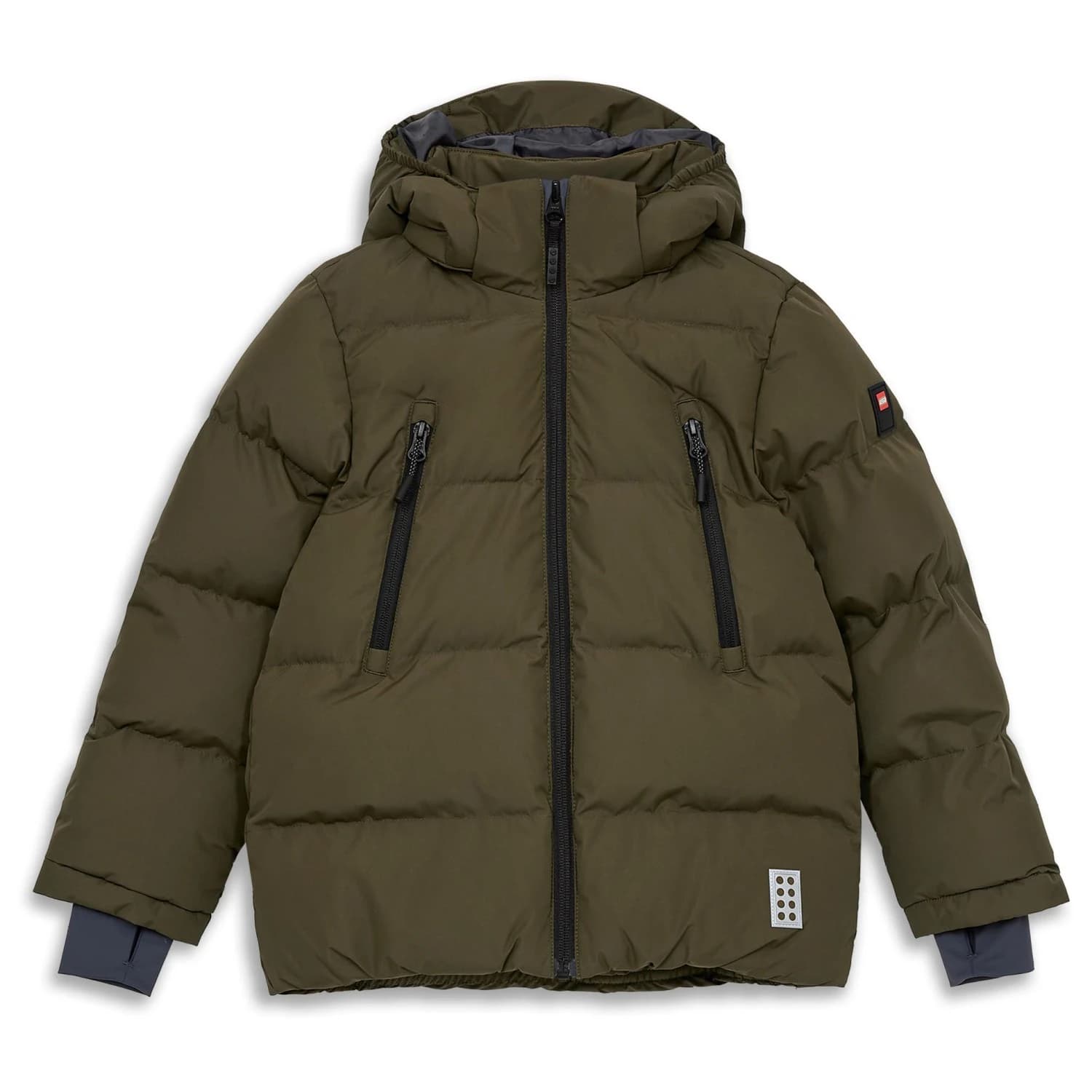 Детско зимно яке Lego Kid's Jaz 711 Winter jacket - Dark Olive