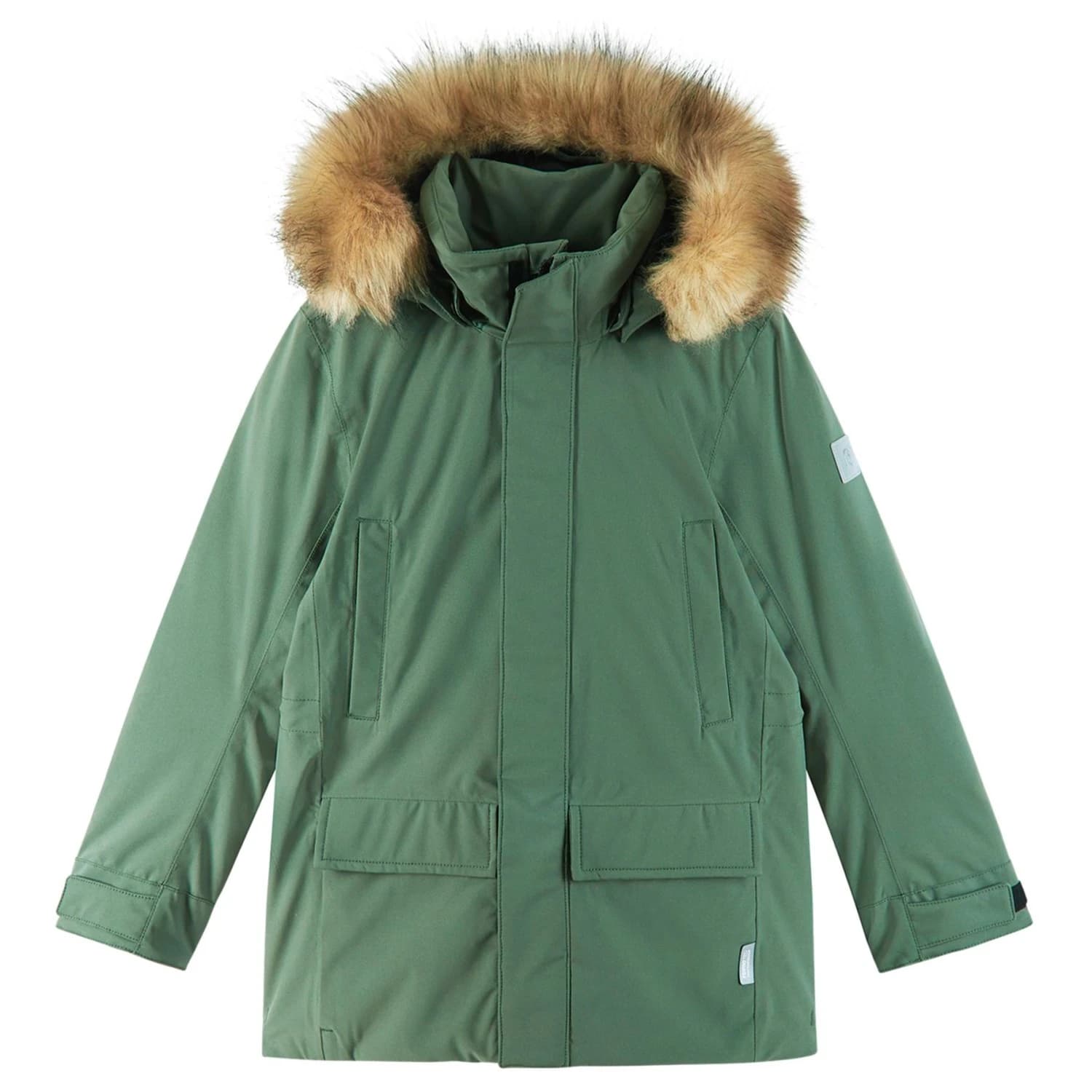 Детско пухено яке Reima Kid's Serkkula Down jacket - Thyme Green