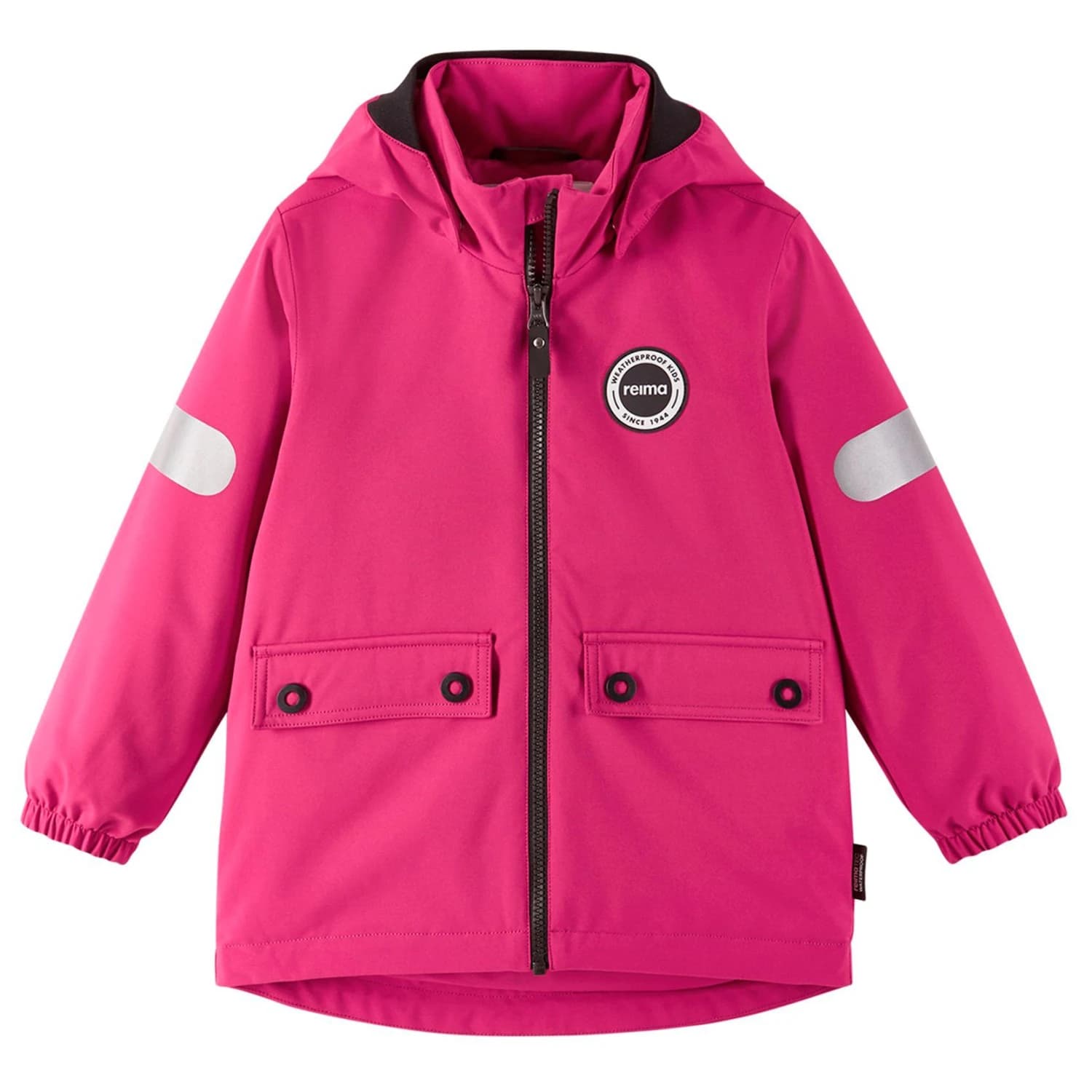 Детско водоустойчиво яке Reima Kid's Symppis Waterproof jacket - Rosy Berry