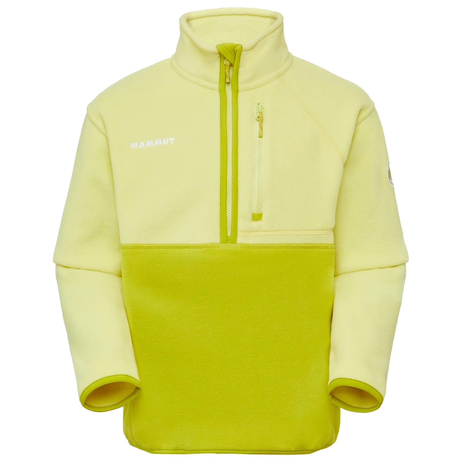 Детски поларен пуловер Mammut Kid's Waymarker Midlayer Half-Zip Pull Fleece jumper - Holunder / Acacia