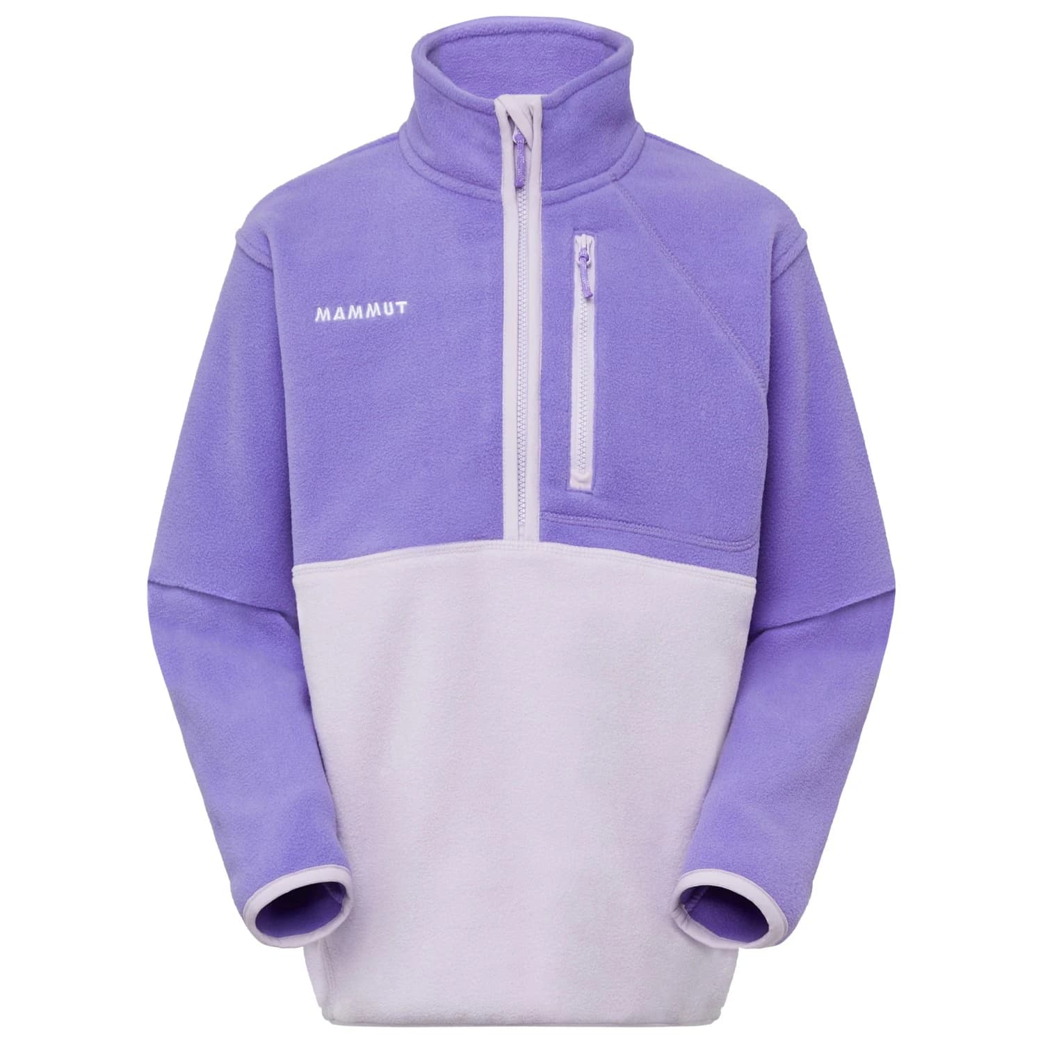 Детски поларен пуловер Mammut Kid's Waymarker Midlayer Half-Zip Pull Fleece jumper - Lavandin / Aster