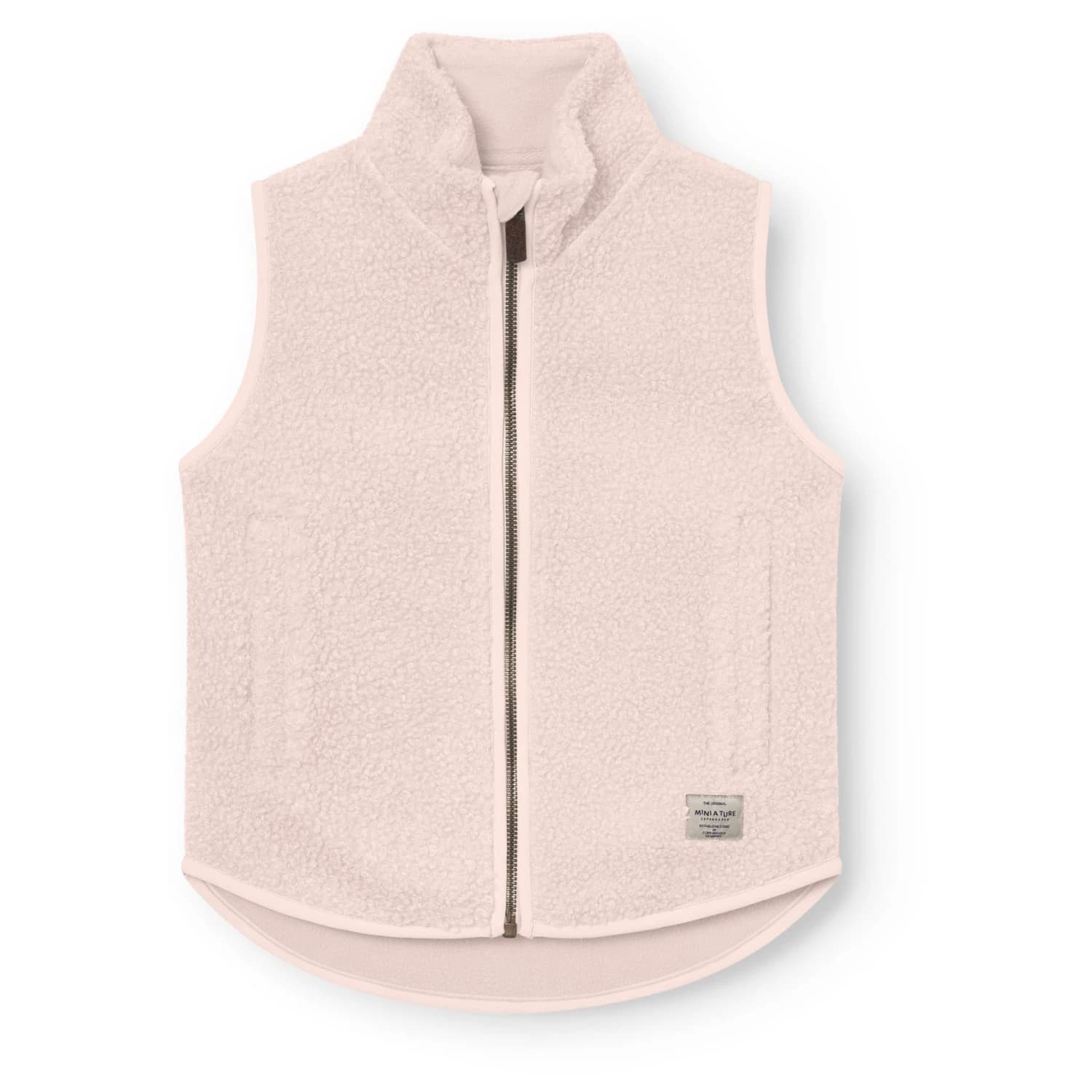 Детски поларен елек Mini A Ture Kid's Matbattal Vest Fleece vest - Shell Rose
