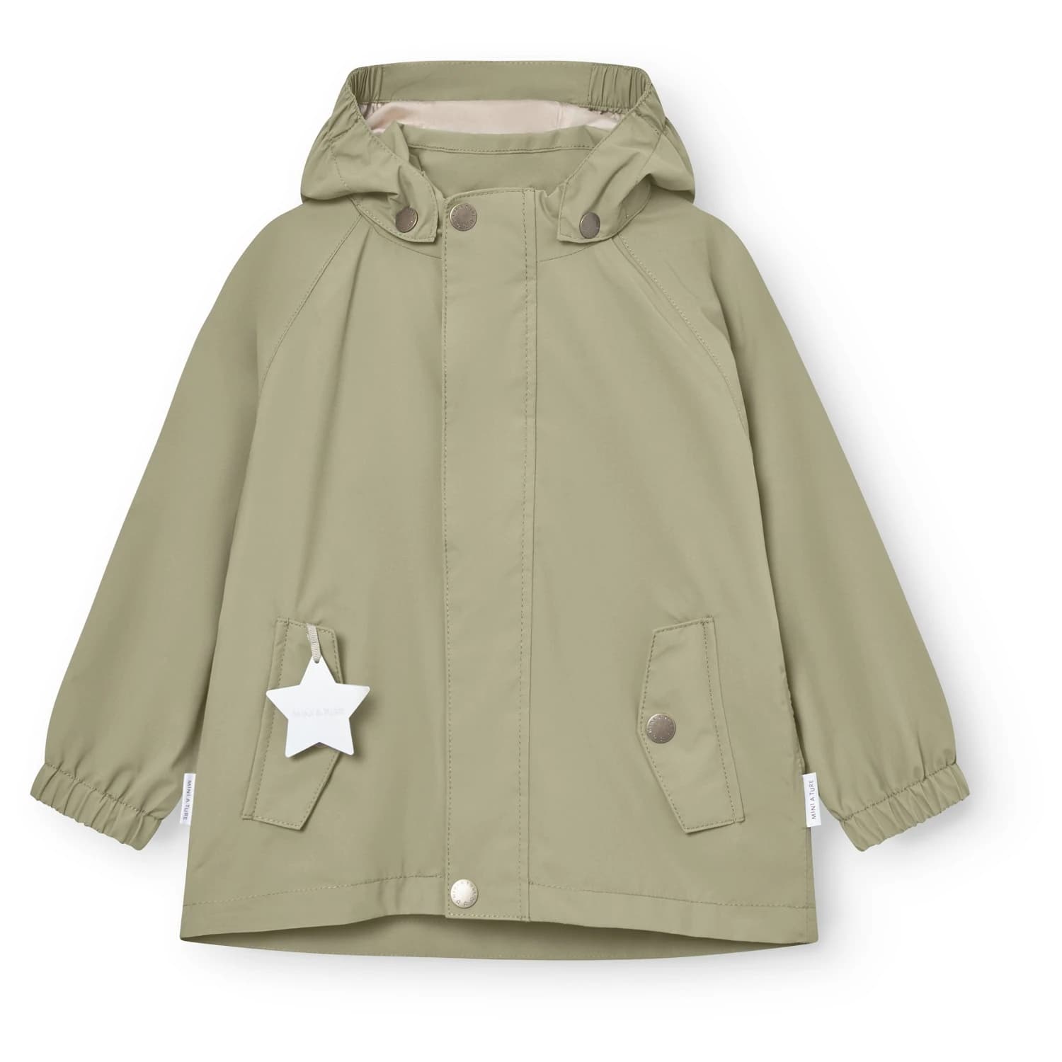 Детско ежедневно яке Mini A Ture Kid's Matwally Lightweight Tech Jacket Waterproof jacket - Vert