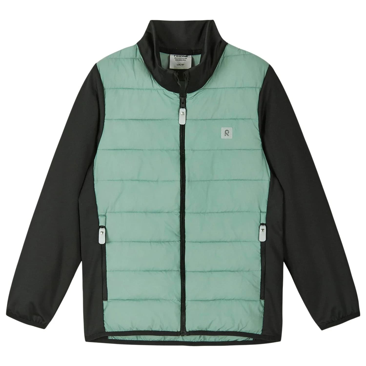 Детско синтетично яке Reima Kid's Trekkeri Hybrid jacket - Stone Green