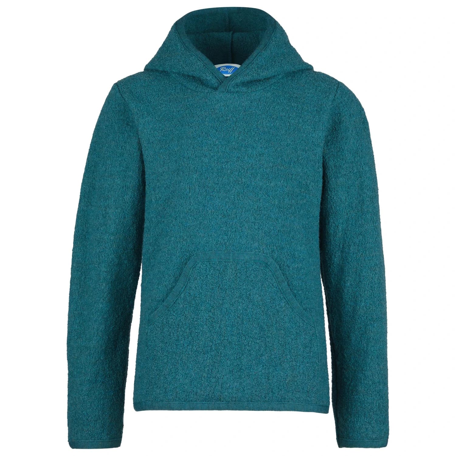 Детски вълнен пуловер Reiff Kid's Hoody - Emerald