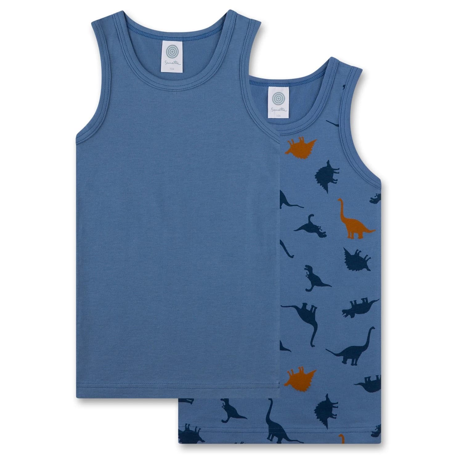 Детски потник Sanetta Kid's DP Shirt 336997+336998 Everyday base layer - Navy