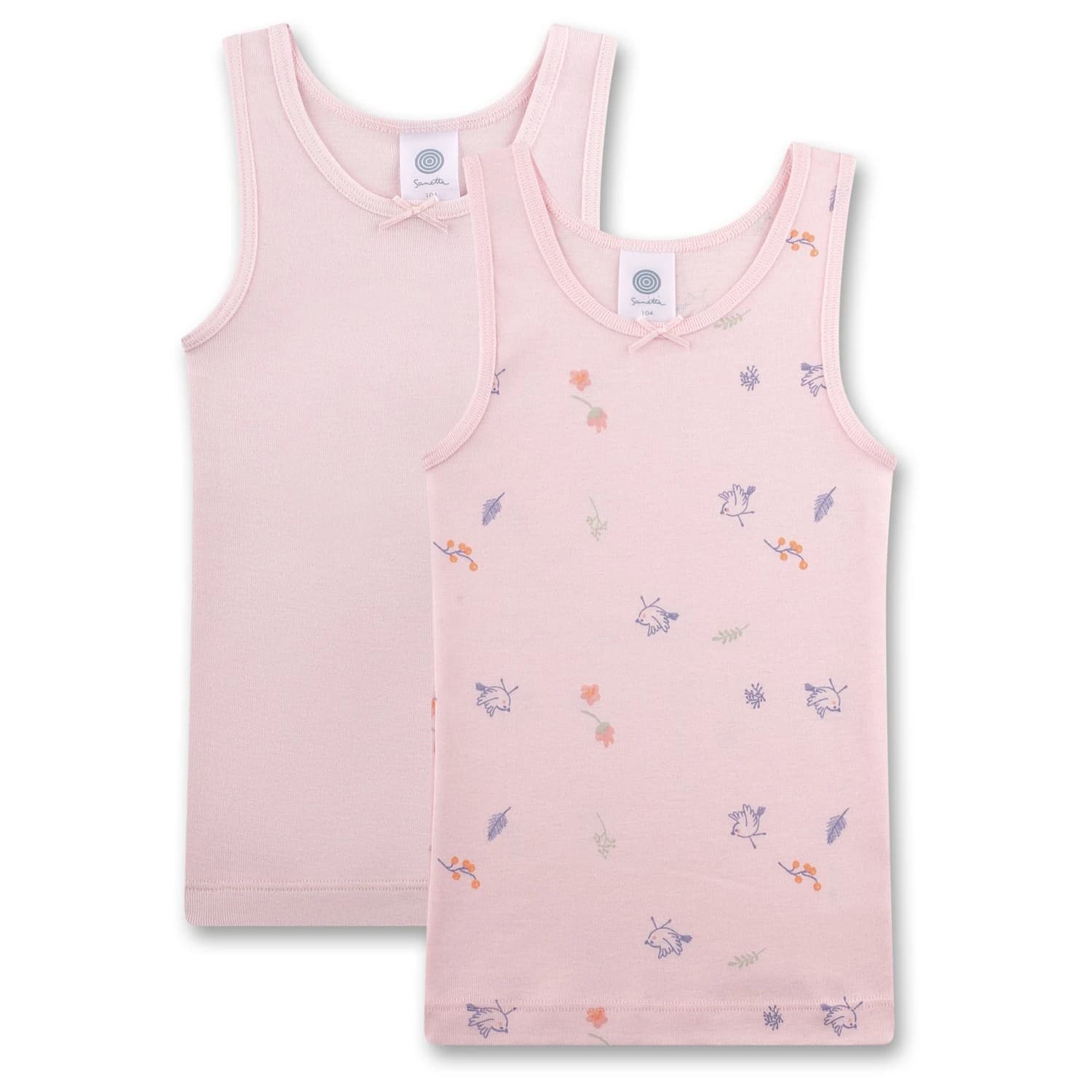 Детски потник Sanetta Kid's DP Shirt 337090+337092 Top - Rosa