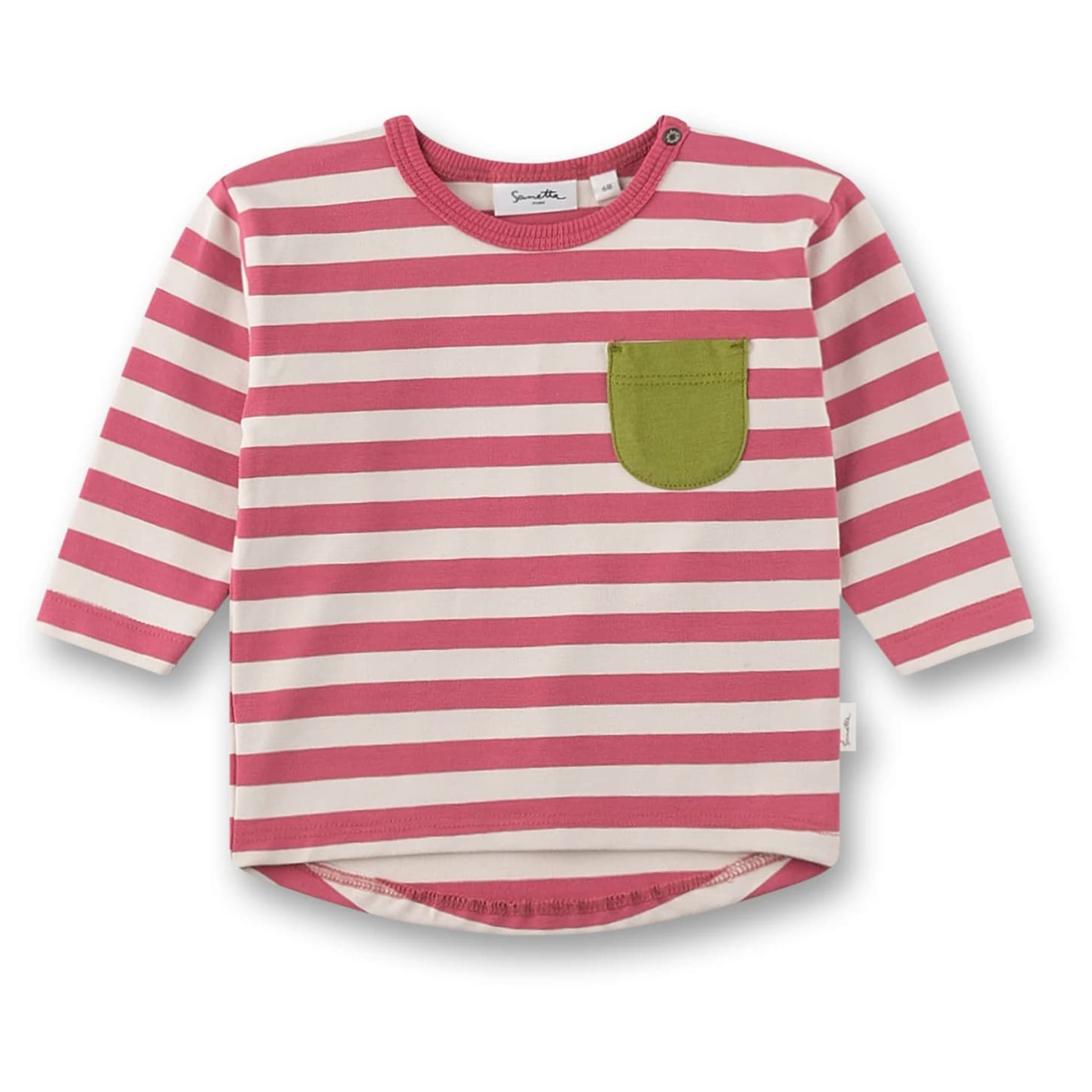 Детска блуза с дълъг ръкав Sanetta Kid's Shirt 12186 Longsleeve - Rose Wine