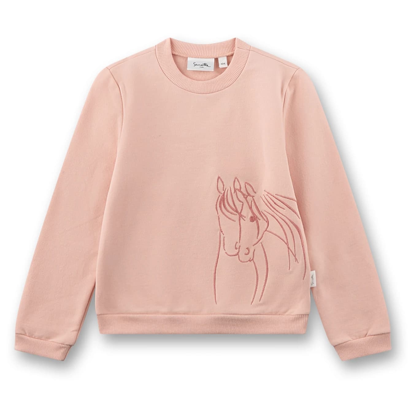 Детски пуловер Sanetta Kid's Sweatshirt 12145 Jumper - Blush