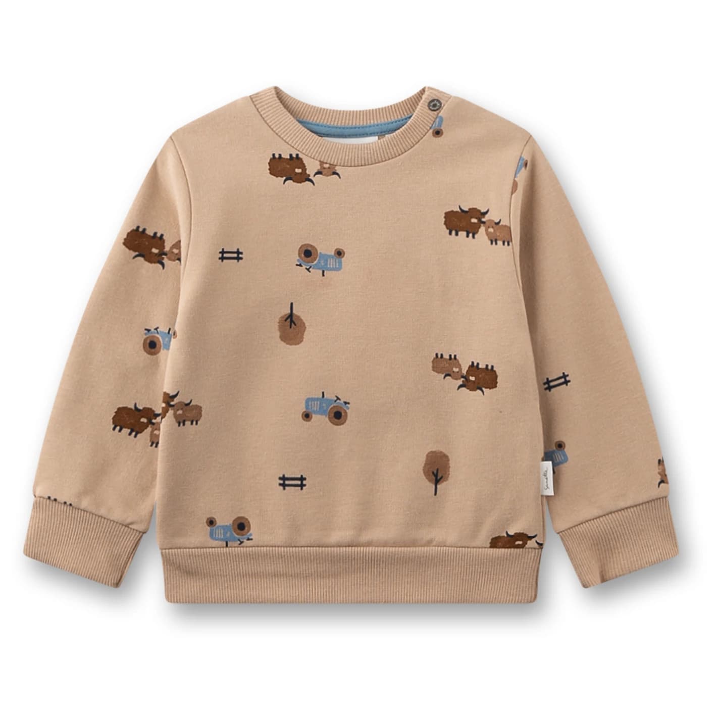 Детски пуловер Sanetta Kid's Sweatshirt 12266 Jumper - Hazel