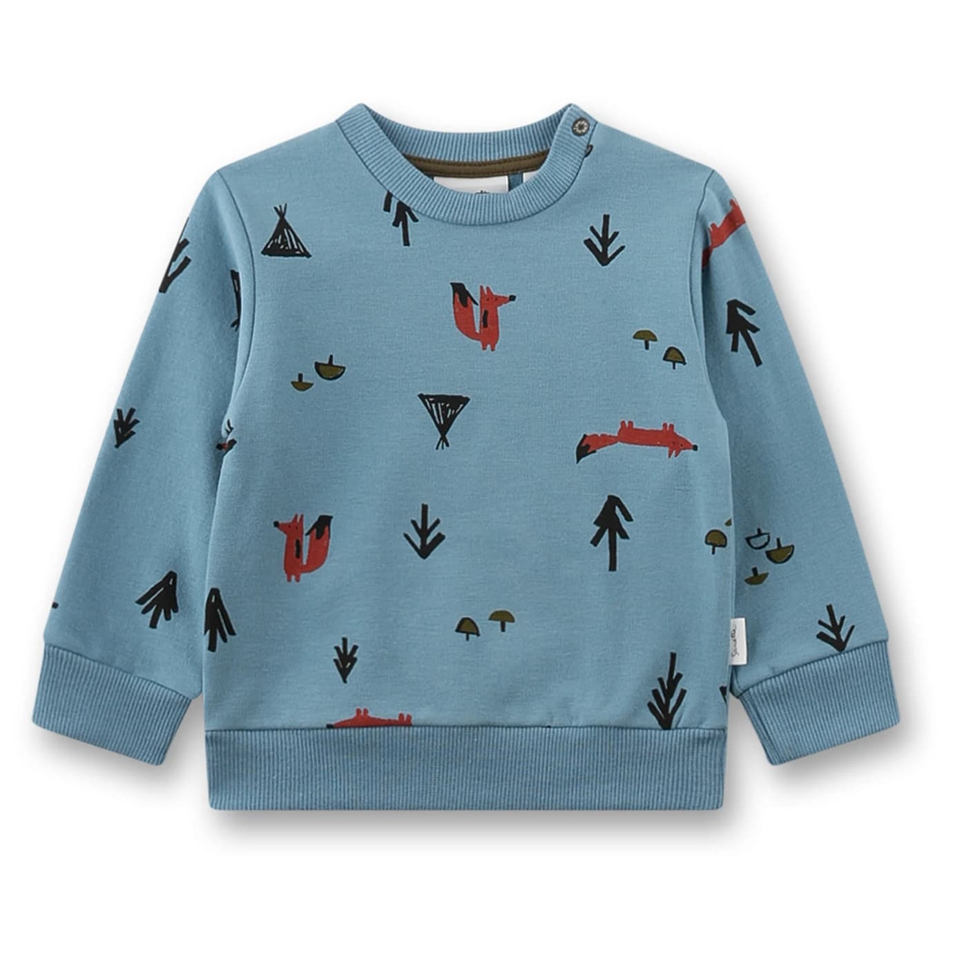 Детски пуловер Sanetta Kid's Sweatshirt 12278 Jumper - Blue Jay