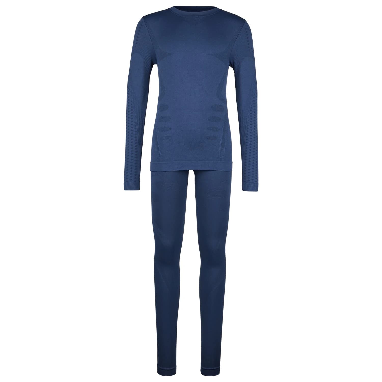 Детска риза с копчета Heber Peak Kid's Evergreen Seamless Underwear Set Synthetic base layer - Dark Blue