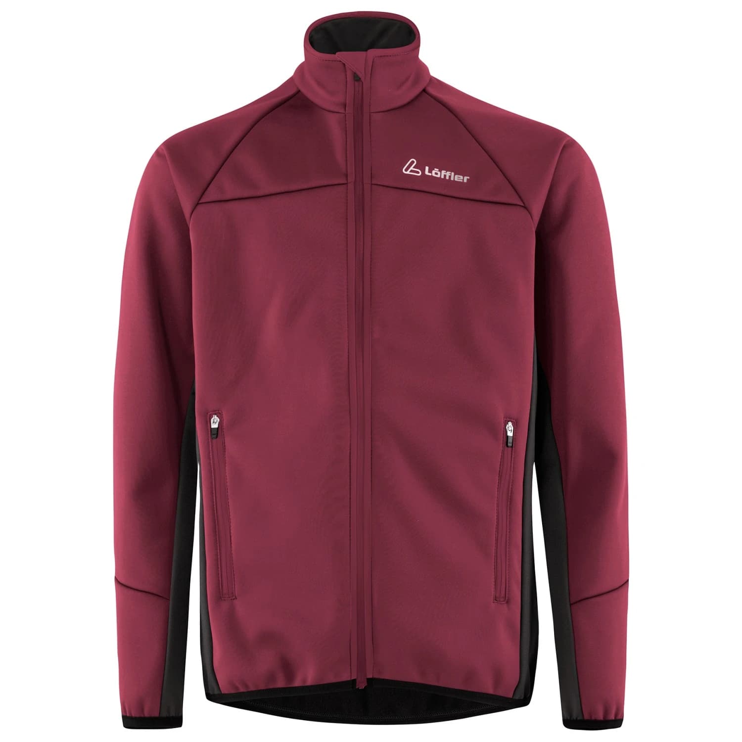 Детско яке за ски бягане Löffler Kid's Jacket Cali Airblocc Warm Cross-country ski jacket - Aubergine