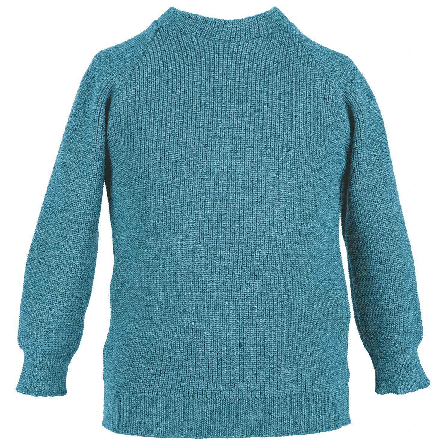 Детски вълнен пуловер Reiff Kid's Perlfangpulli Merino jumper - Aqua