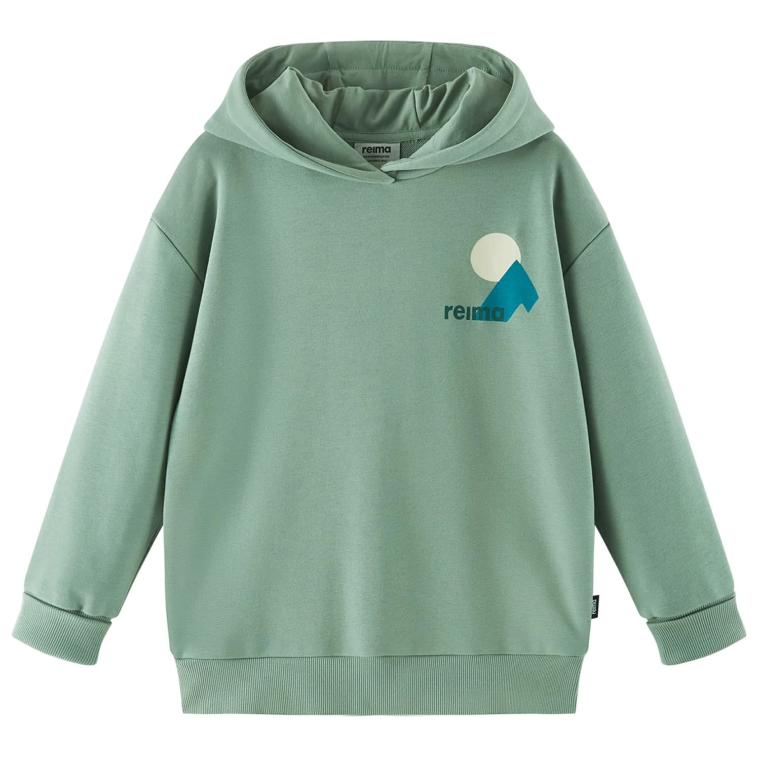 Детски суичър Reima Kid's Huppis Hoodie - Stone Green