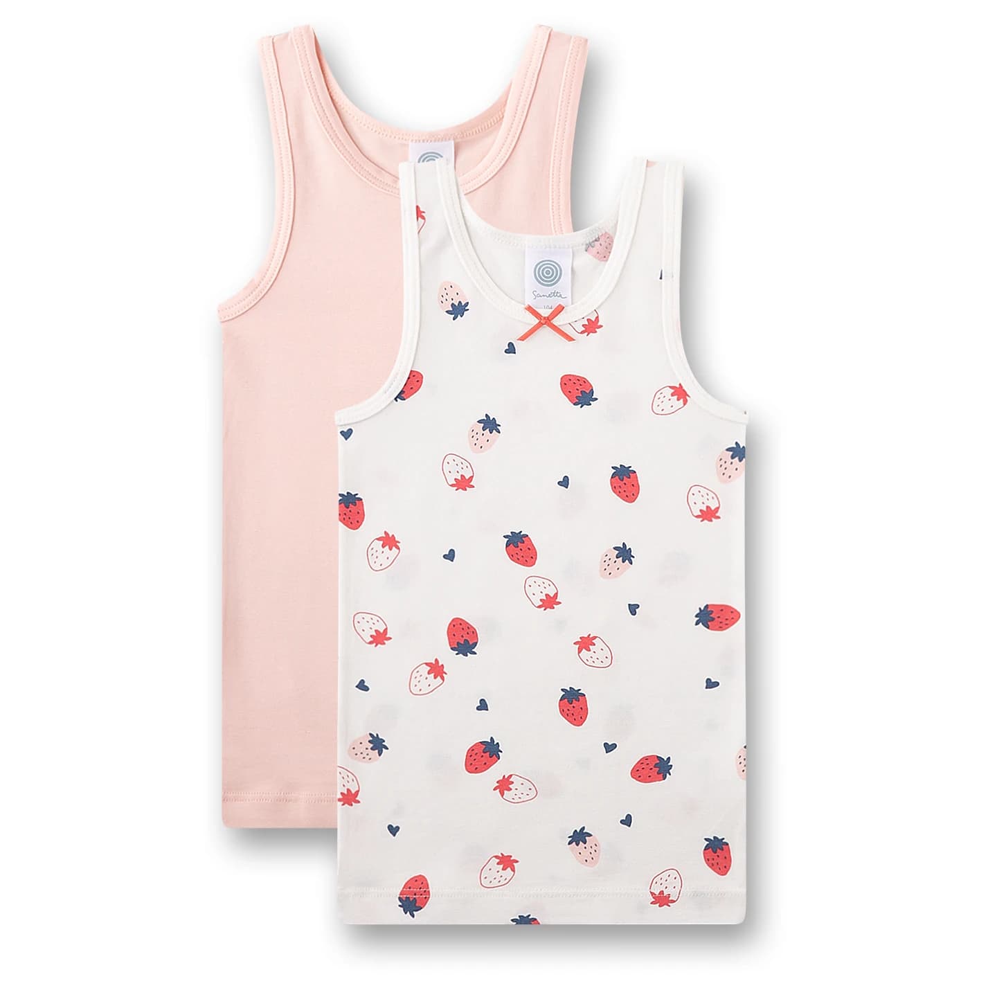 Детски потник Sanetta Kid's Doppelpack Top 337373 Top - White Pebble