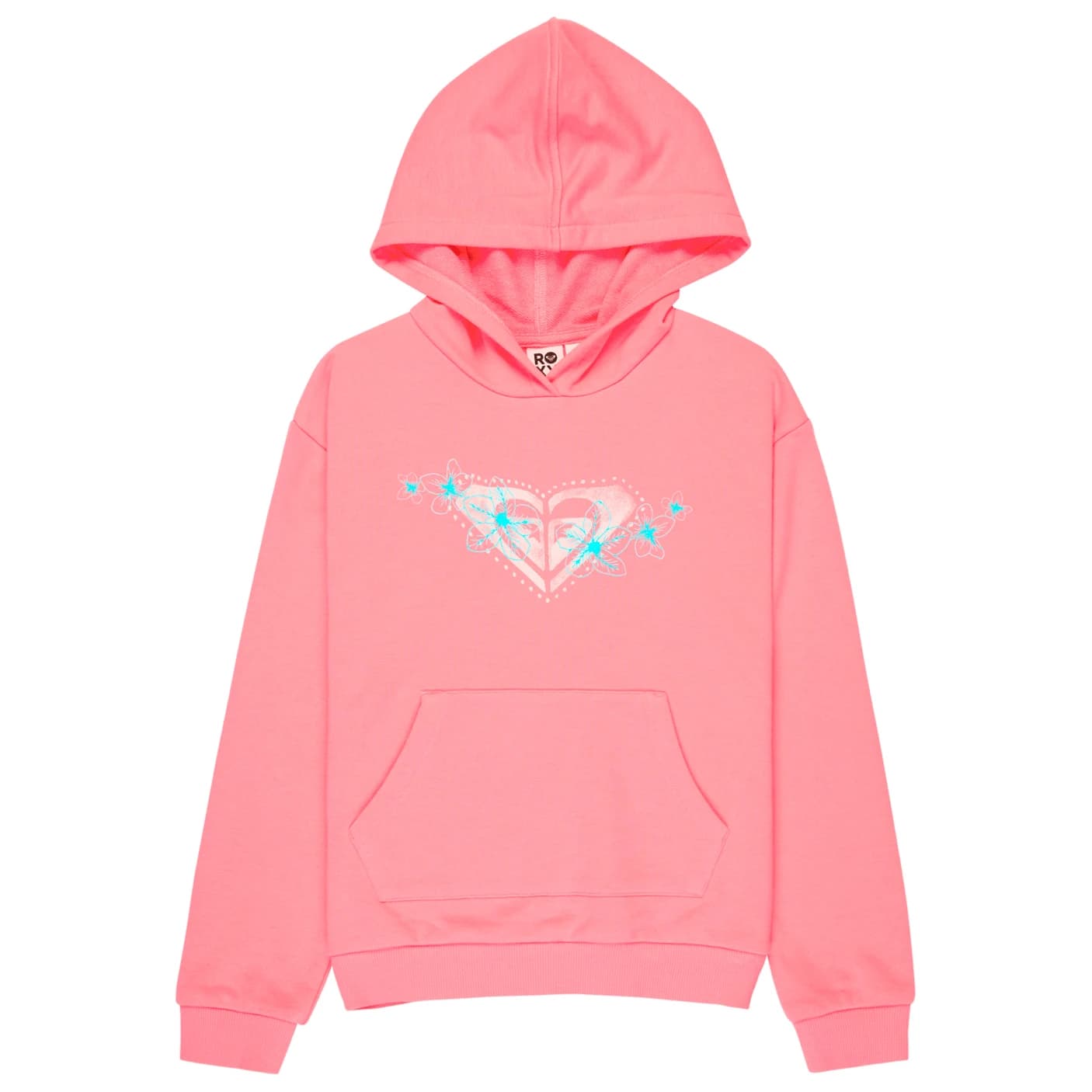Детски суичър Roxy Kid's Surf Feeling Hoodie Terry Hoodie - Plumeria