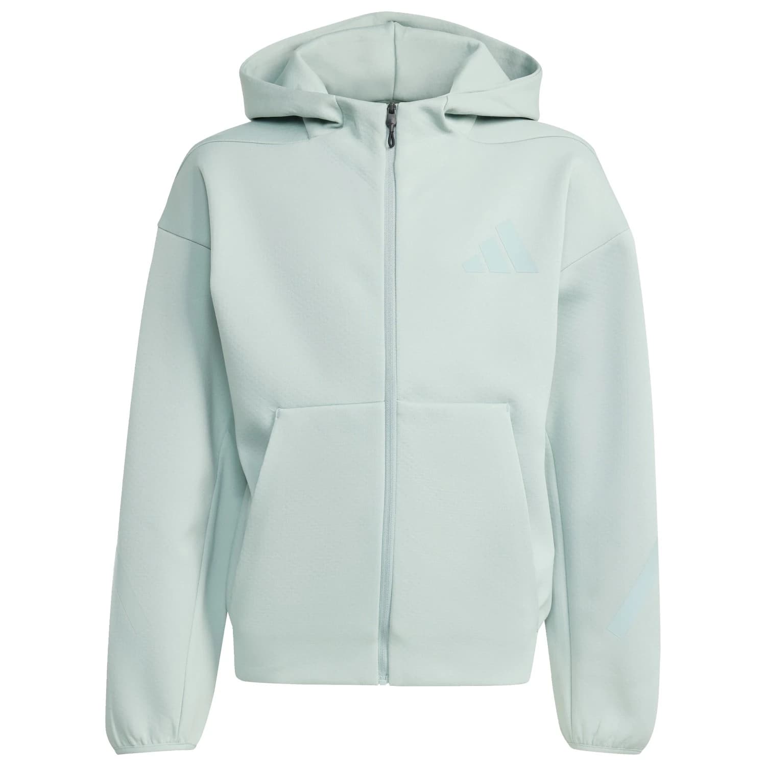 Детско яке за тренировка adidas Kid's Z.N.E.Full Zip Training jacket - Wonder Sage / Tactile Green