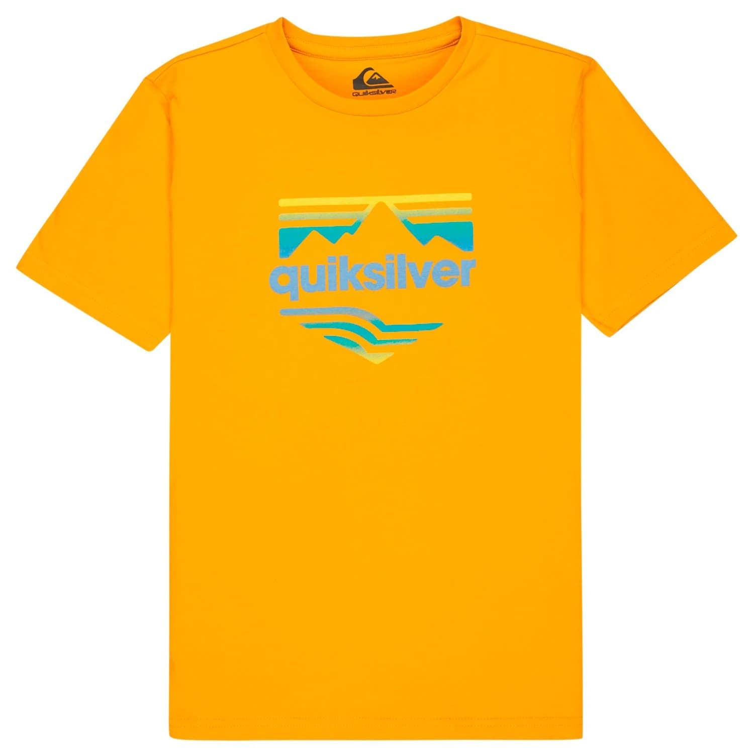 Детска тениска Quiksilver Kid's Horizon Fade S/S T-shirt - Mineral Yellow