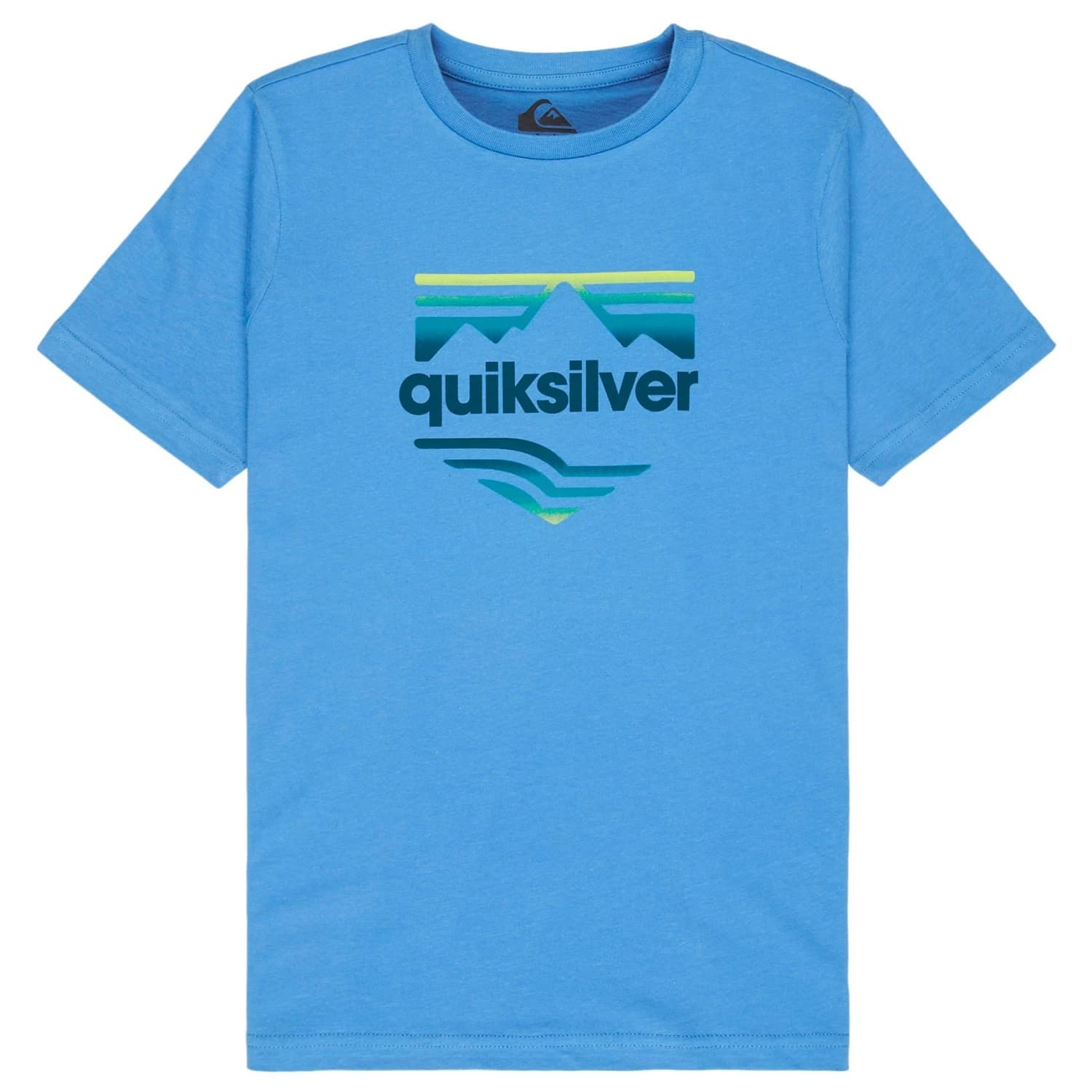 Детска тениска Quiksilver Kid's Horizon Fade S/S T-shirt - Riviera