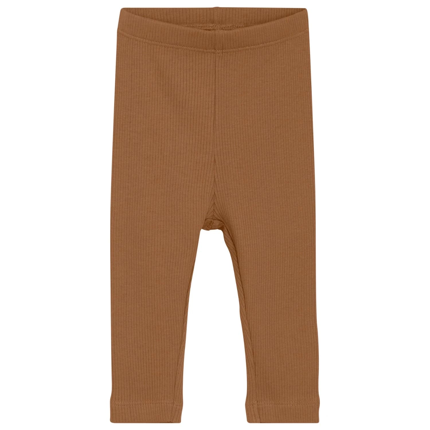 Детски клин Minymo Kid's Leggings Rib Leggings - Brown Sugar