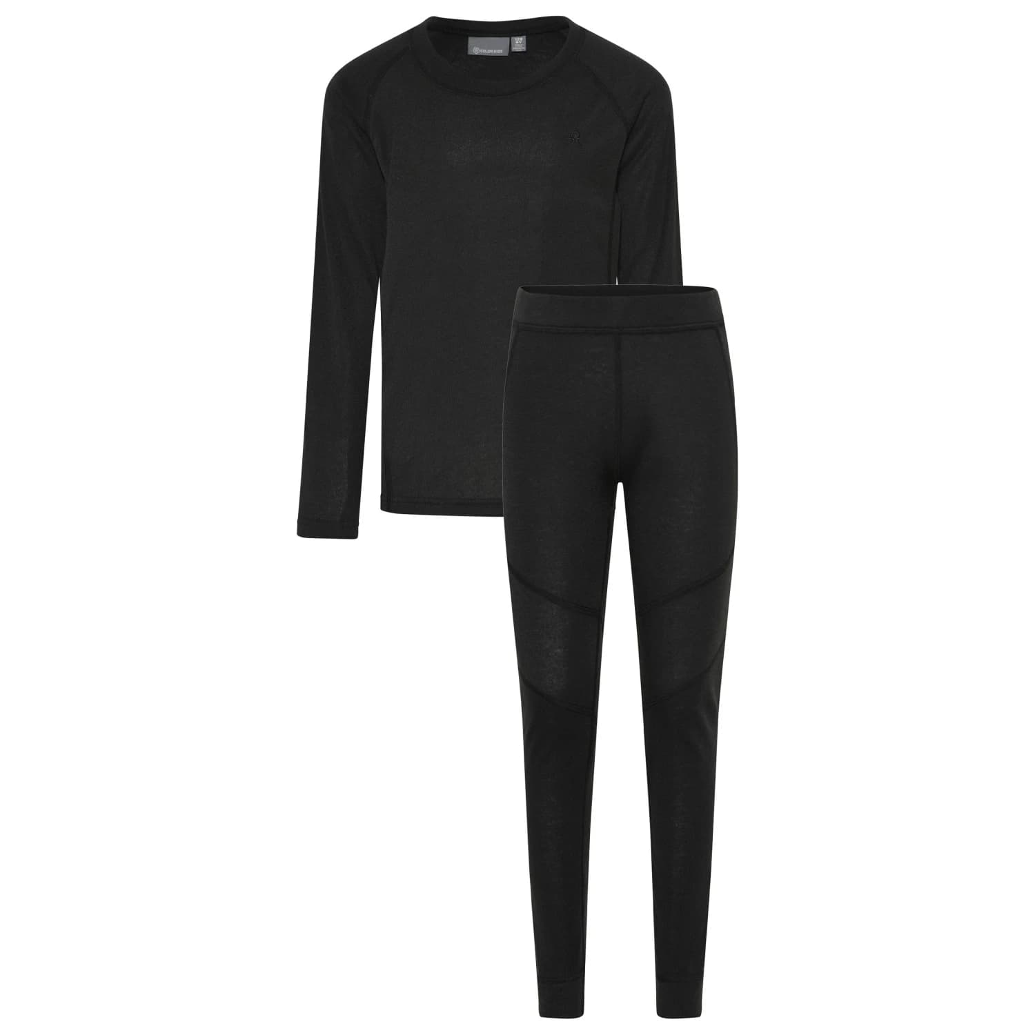 Детско синтетично термобельо Color kids Kid's Ski Underwear Synthetic base layer - Black