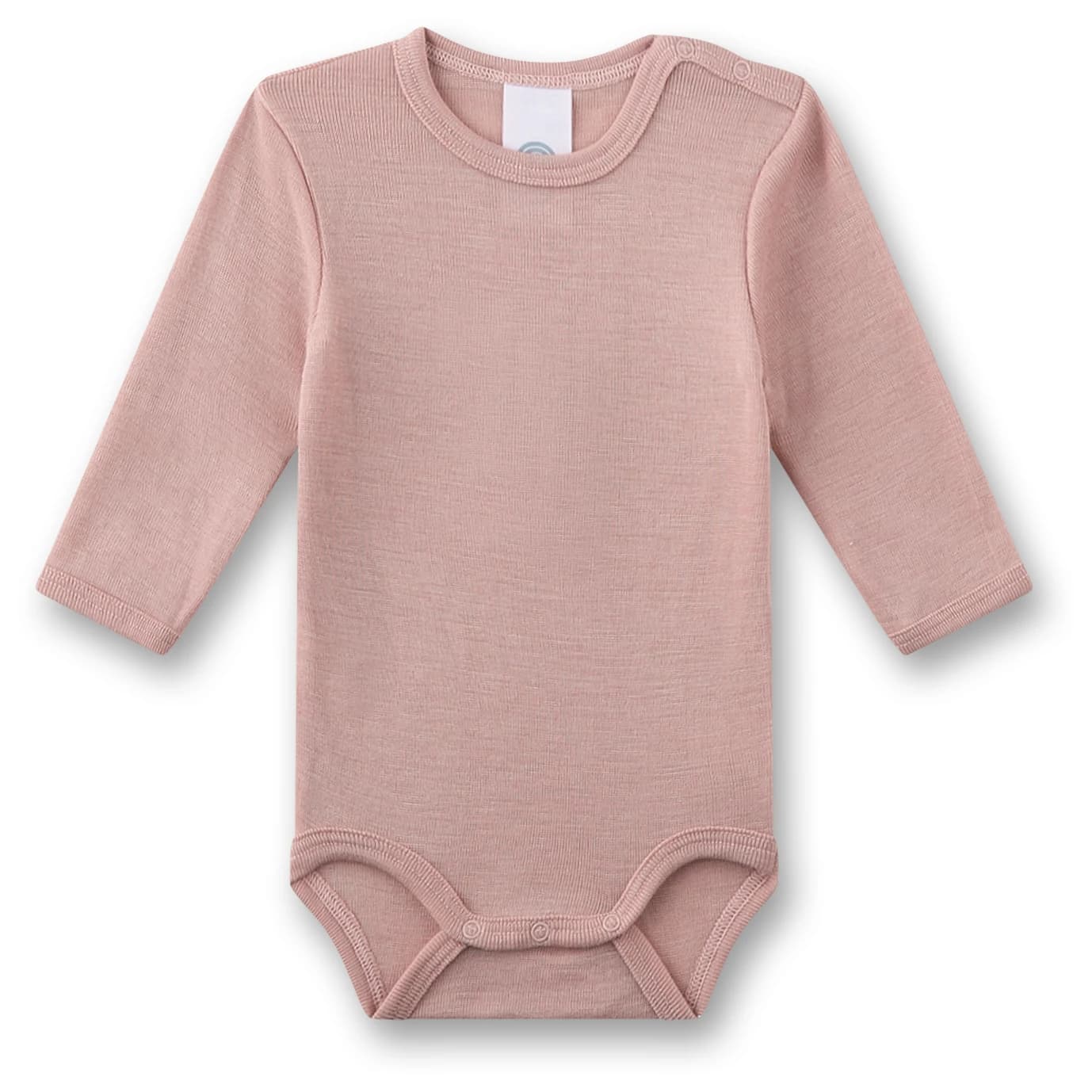 Детско копринено термобельо Sanetta Kid's Wool Body L/S Merino base layer - Light Rose