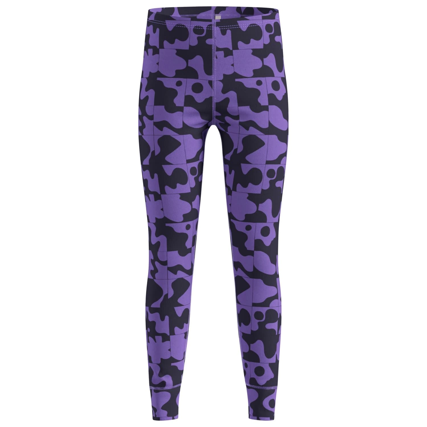 Детско синтетично термобельо Odlo Kid's Base Layer Bottom Long Active Warm Graphic Synthetic base layer - Afterparty