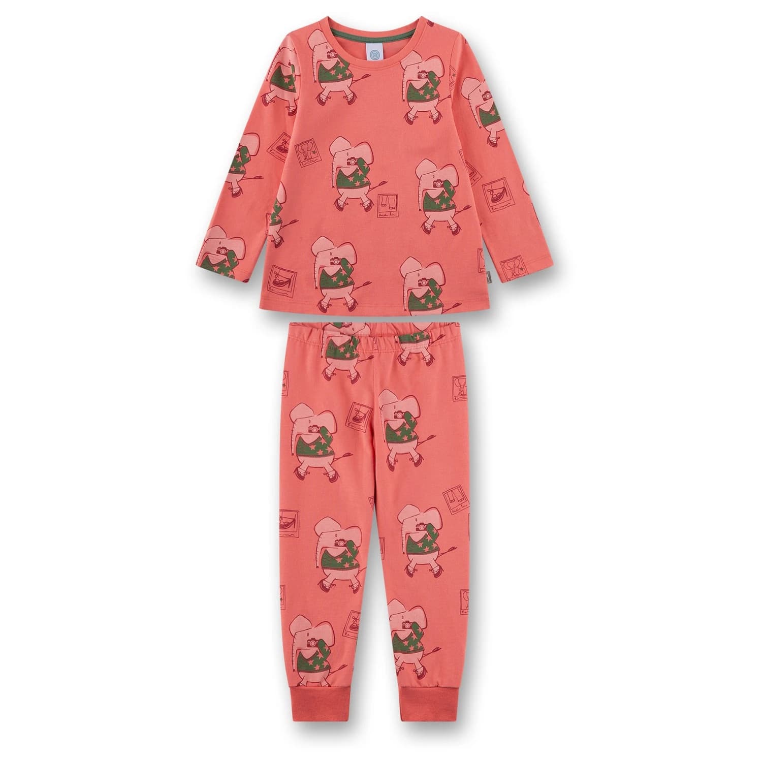 Детско ежедневно термо бельо Sanetta Kid's Pyjama Long 233588 Pyjamas - Tea Rose