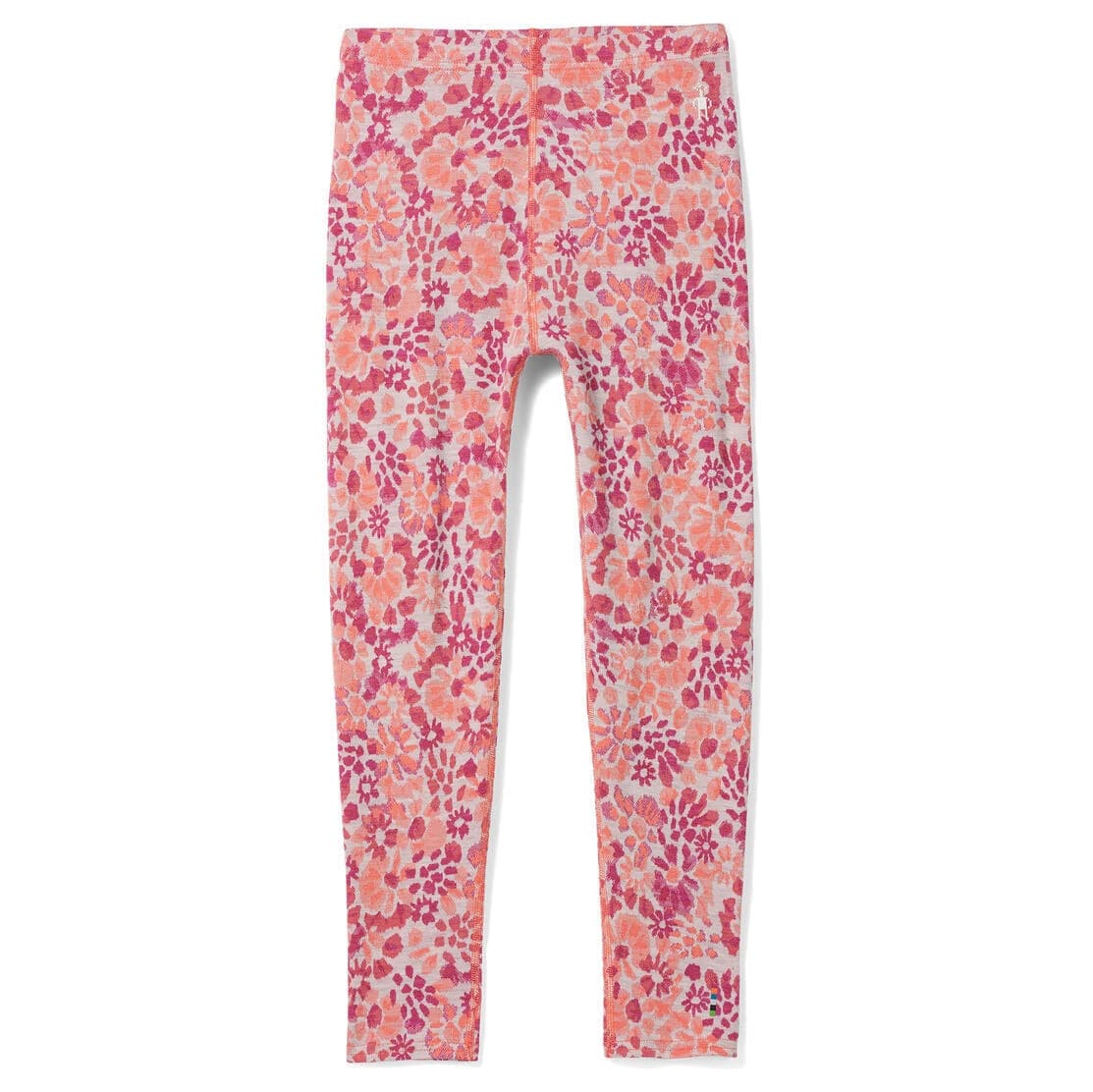 Детско мериносово термобельо Smartwool Kid's Classic Thermal Merino BL Bottom Boxed Merino base layer - Festive Fuschia Floral