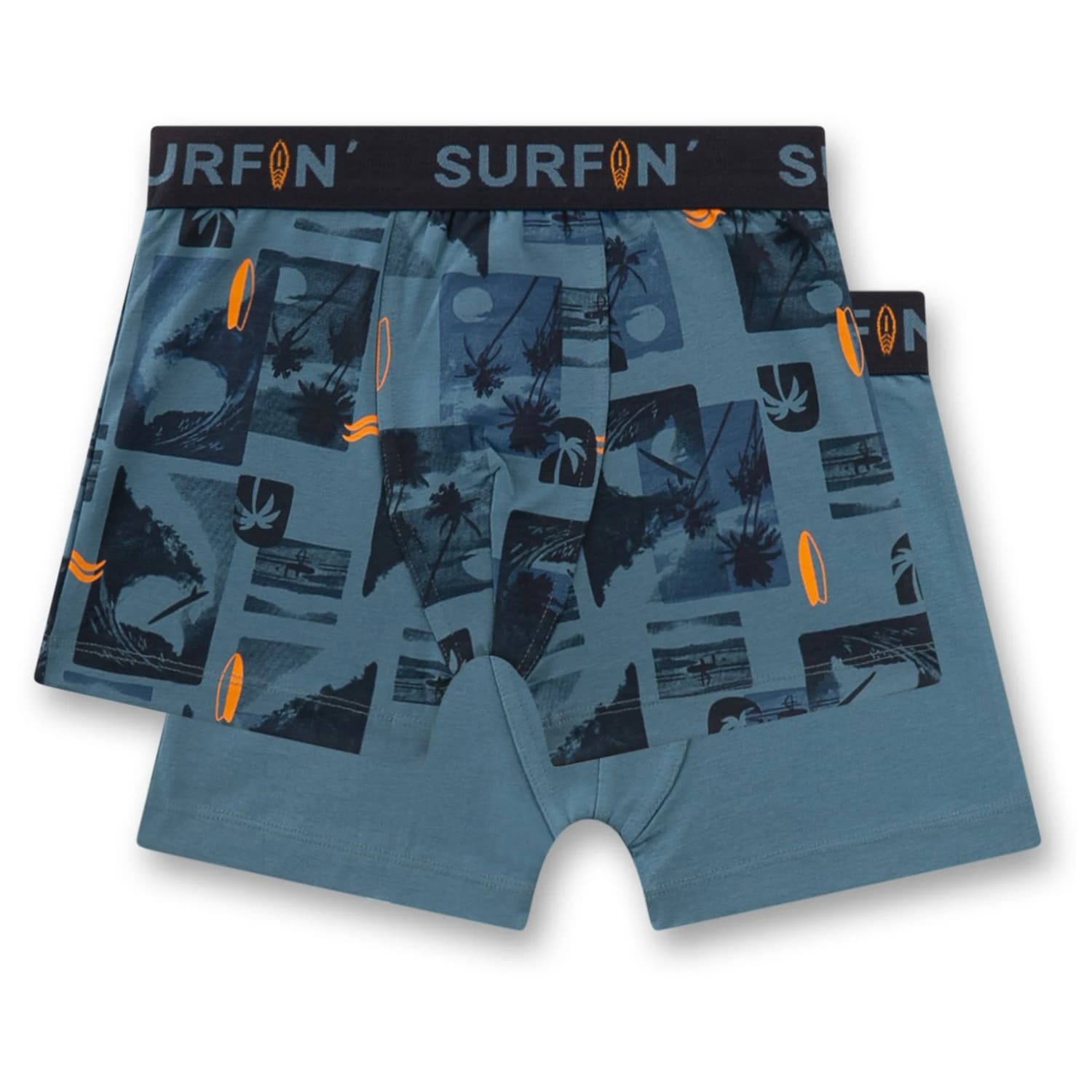 Детско бельо Sanetta Kid's Doppelpack Shorts 349379 Briefs - Blue