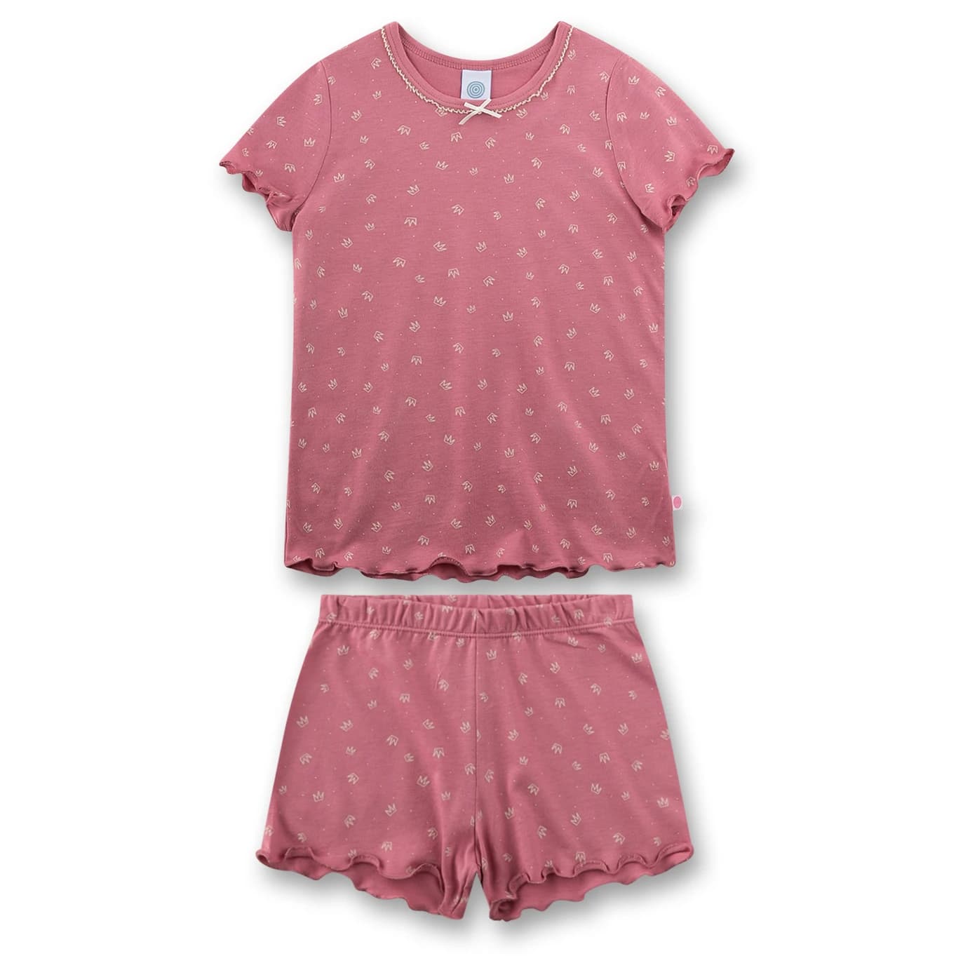 Детско ежедневно термо бельо Sanetta Kid's Pyjama 1/2 233779 Everyday base layer - Purple Rose