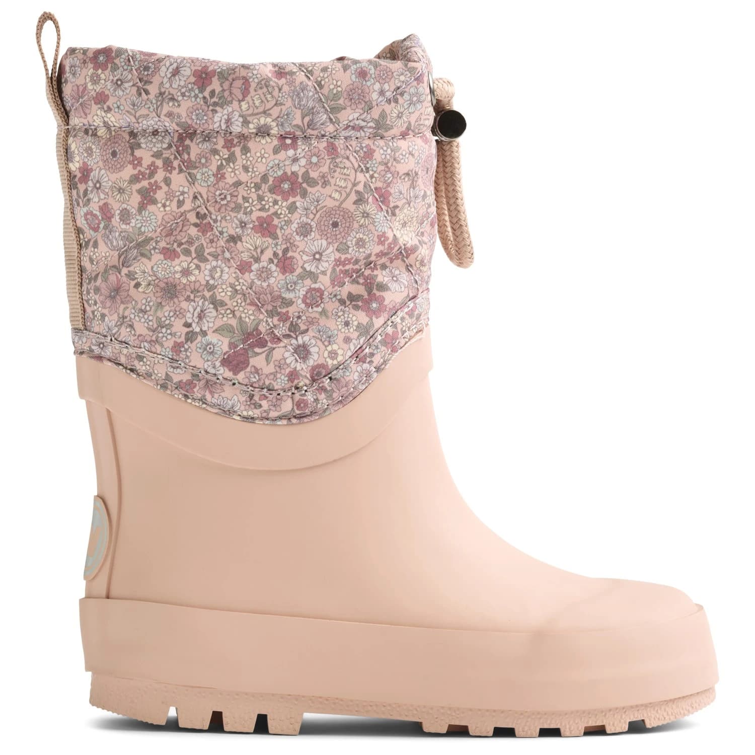 Детски гумени ботуши WHEAT Kid's Thermo Snowboot Drizzle Wellington boots - Rose Dust Flowers