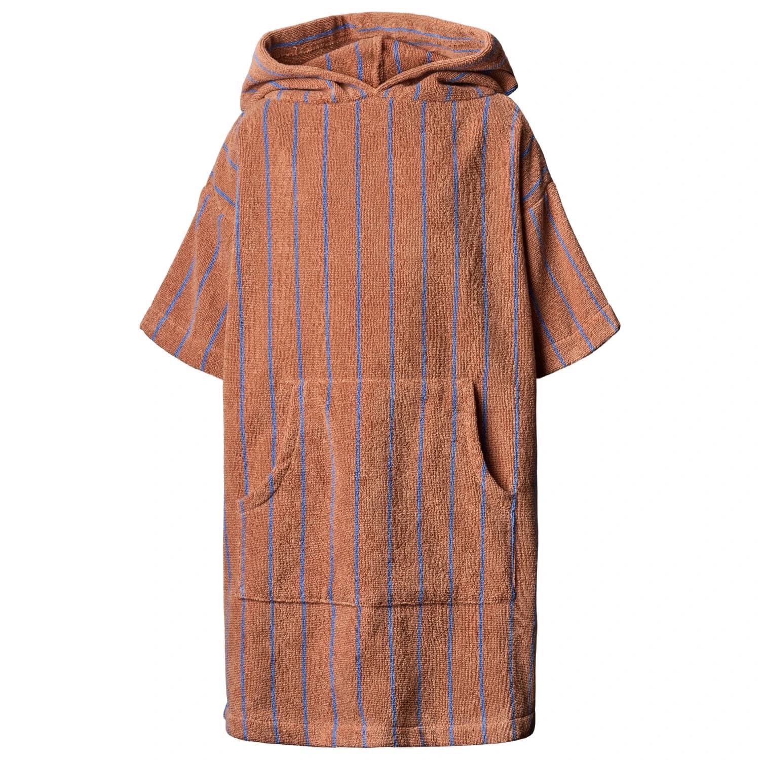 Детско пончо за сърф Bongusta Kid's Naram Poncho Surf poncho - Camel / Ultramarine