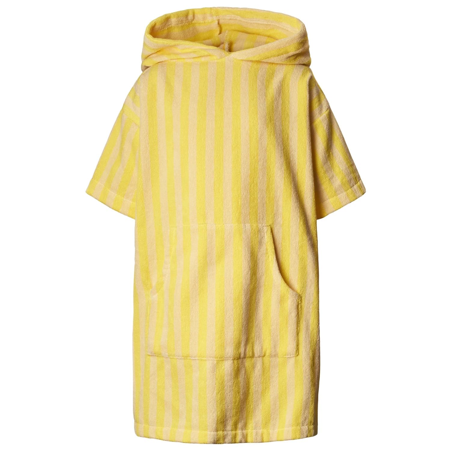 Детско пончо за сърф Bongusta Kid's Naram Poncho Surf poncho - Pristine / Neon Yellow