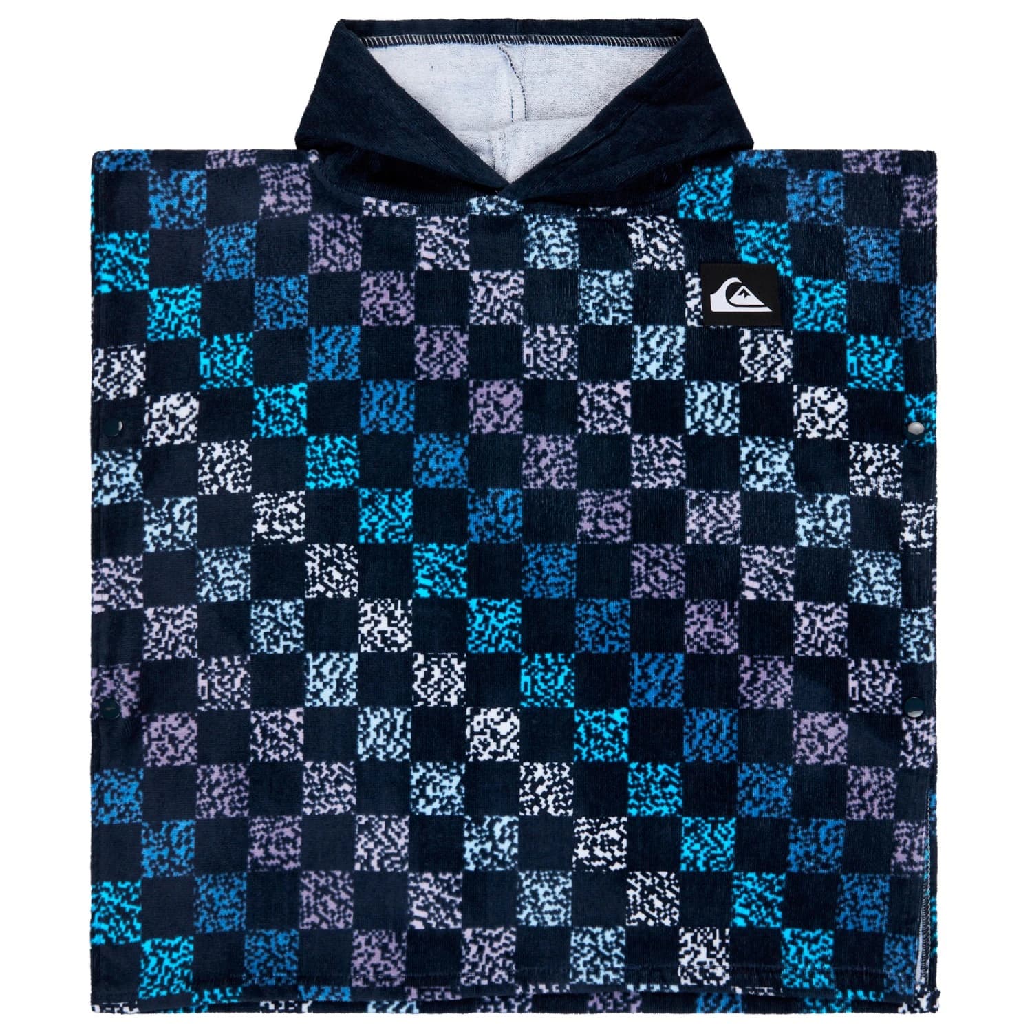 Детско пончо за сърф Quiksilver Kid's Hoody Towel Surf poncho - Dark Navy Next Gen