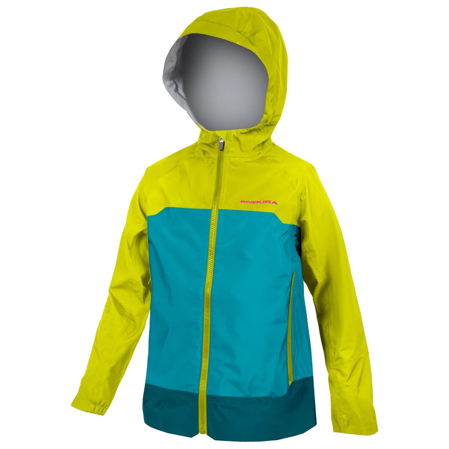 Детско водоустойчиво яке за колоездене Endura Kid's MT500 Waterproof Jacket Cycling jacket - Lime Green