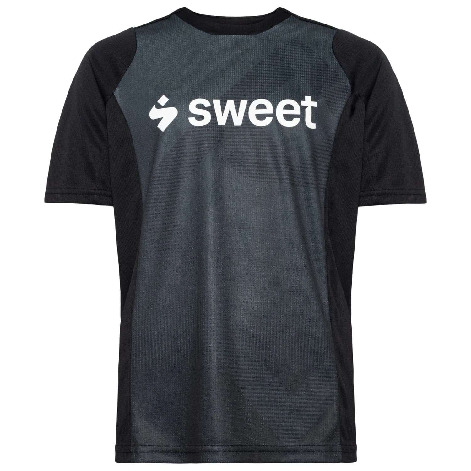 Детска фланелка с къс ръкав за колоездене Sweet Protection Kid's Hunter II Trail T-Shirt Cycling jersey - Black