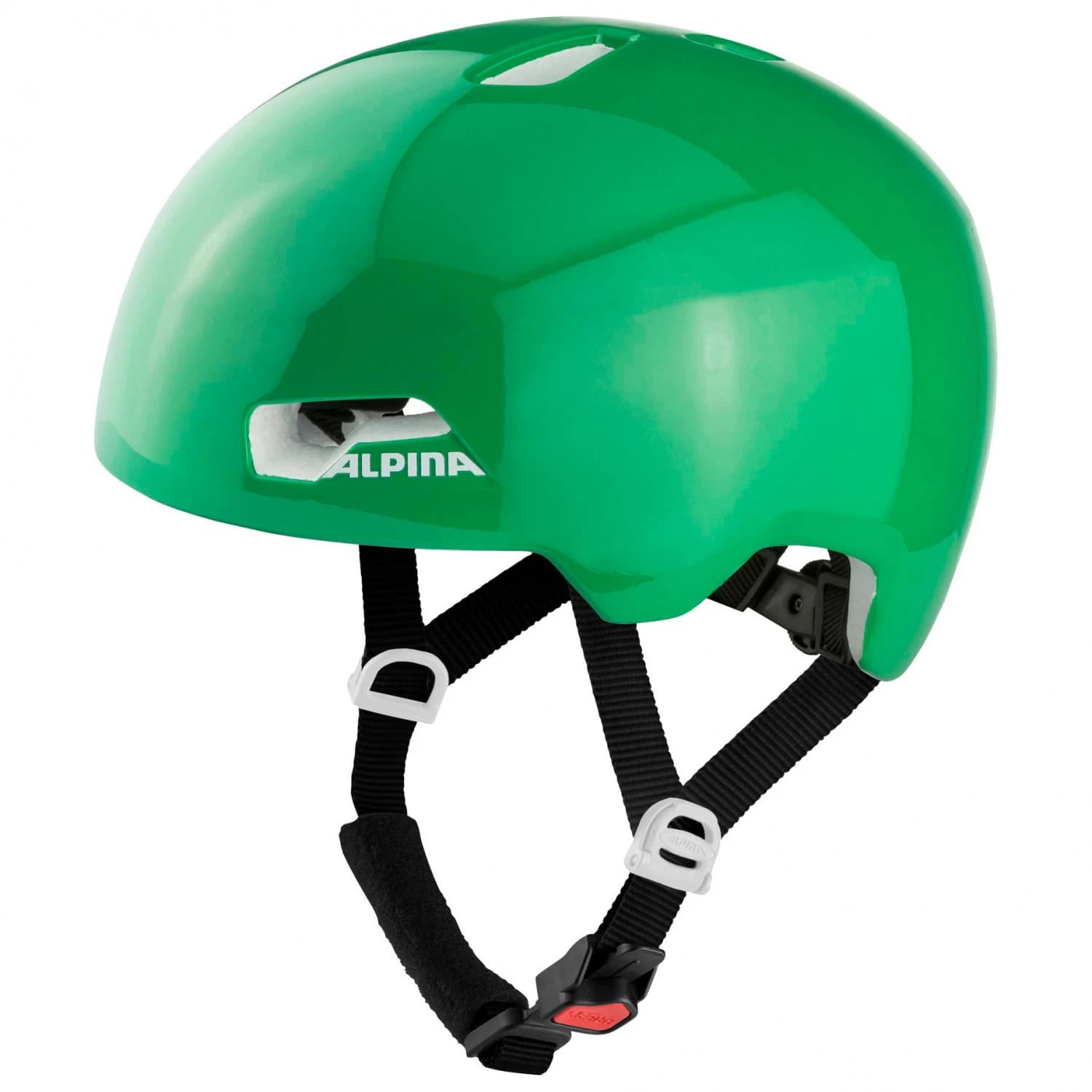 Детска каска за планинско колоездене Alpina Kid's Hackney Bike helmet - Green Gloss