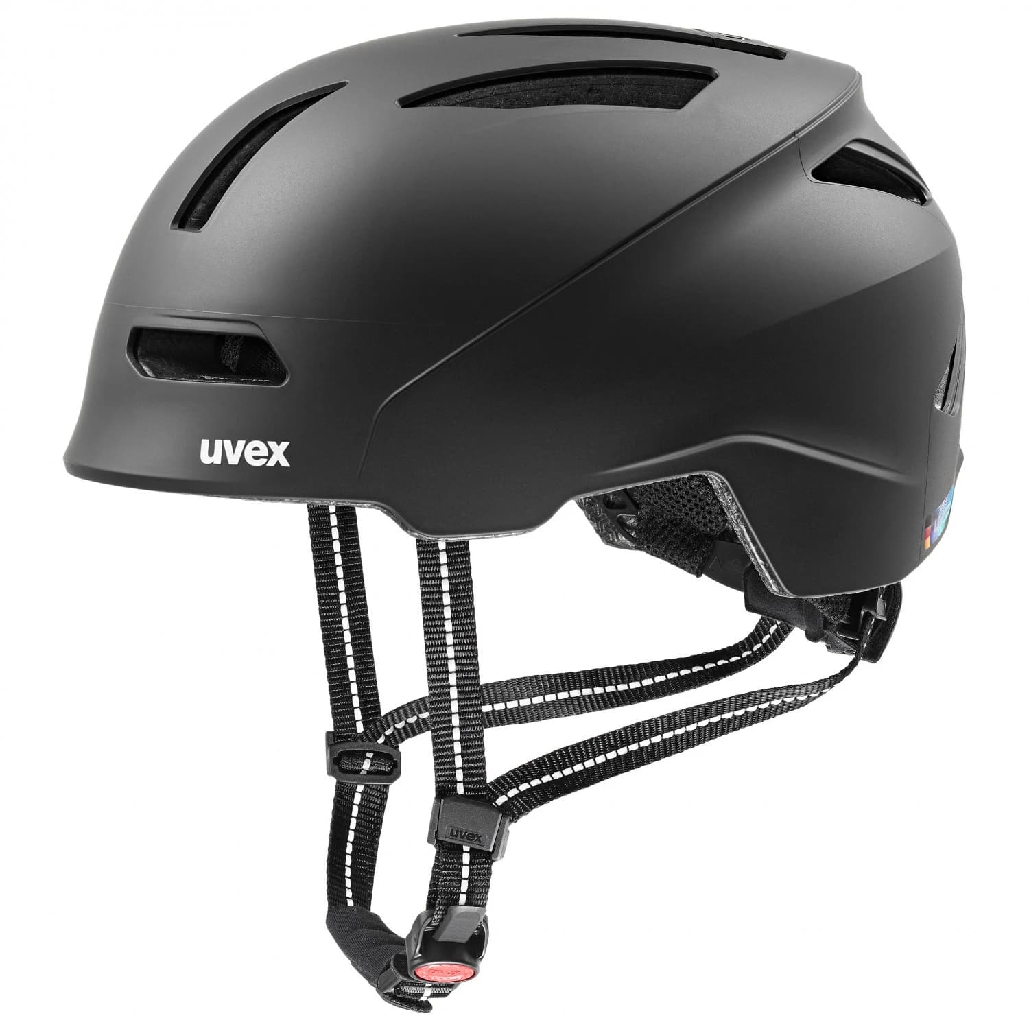 Каска за велосипед Uvex Urban Planet Bike helmet - Black Matt