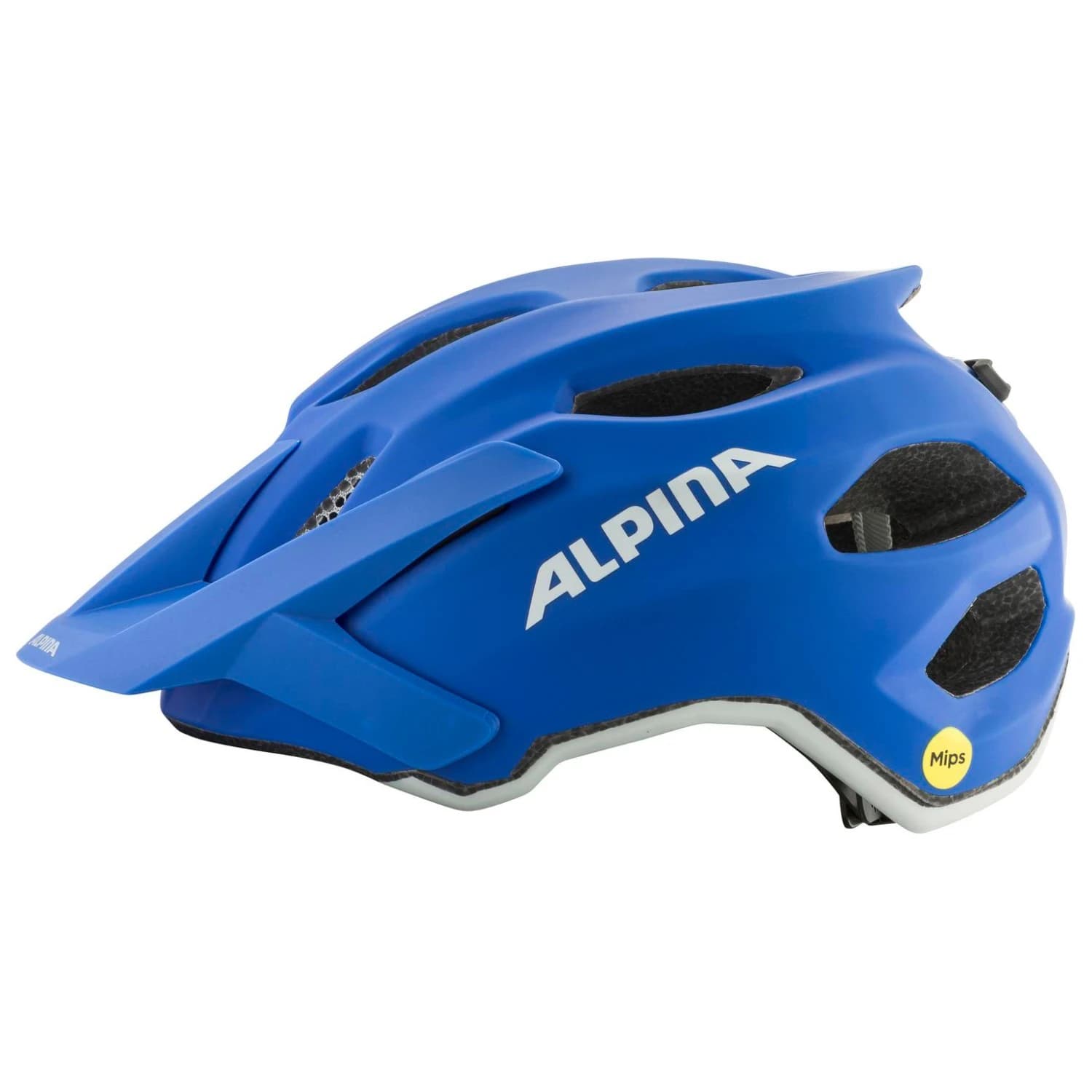 Детска каска за планинско колоездене Alpina Kid's Apax Mips Bike helmet - Royal Blue Matt
