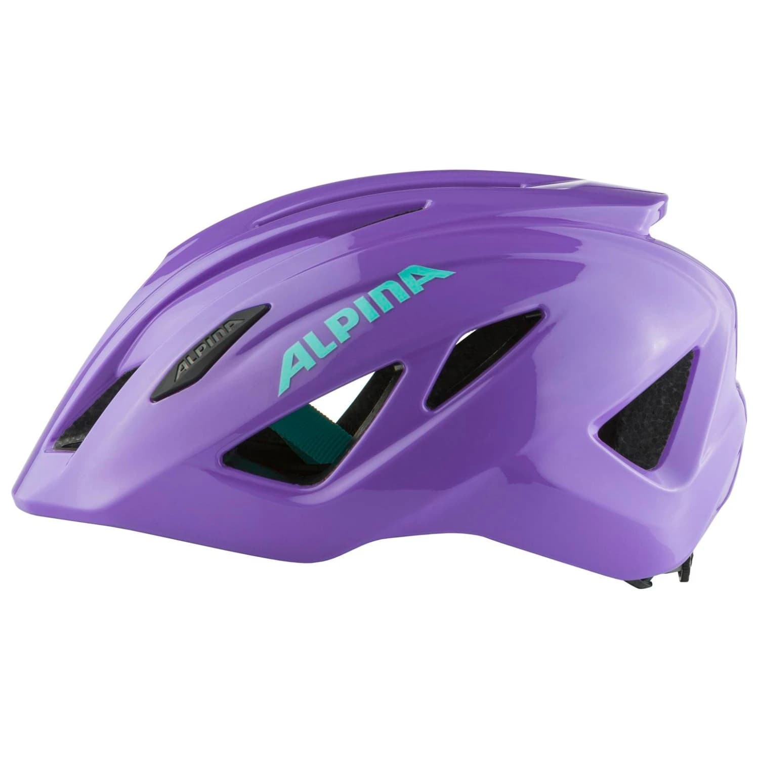 Детска каска за велосипед Alpina Kid's Pico Bike helmet - Purple Gloss